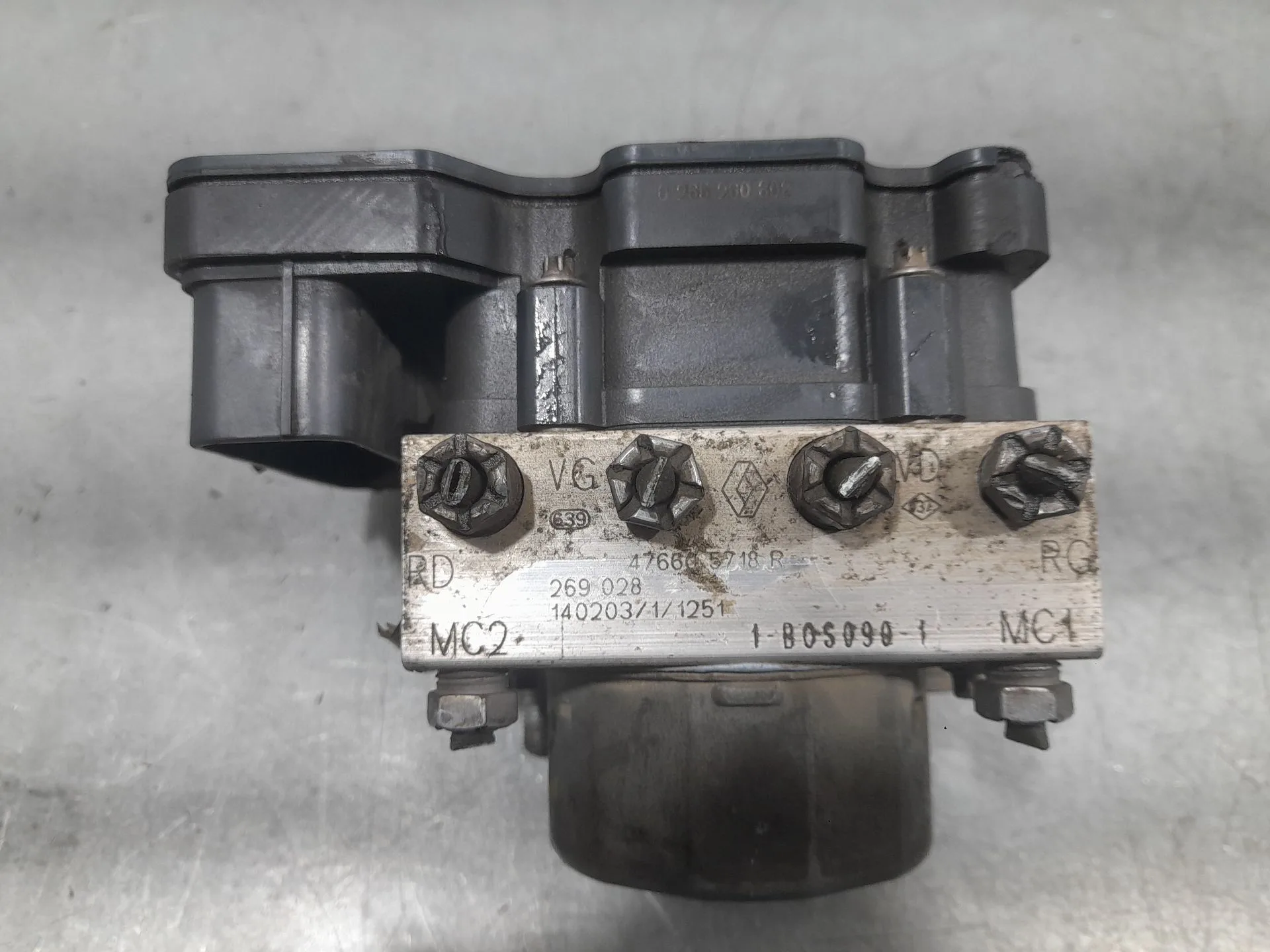 Abs para Renault Kangoo / Grand Kangoo Ii (Kw0/1_)