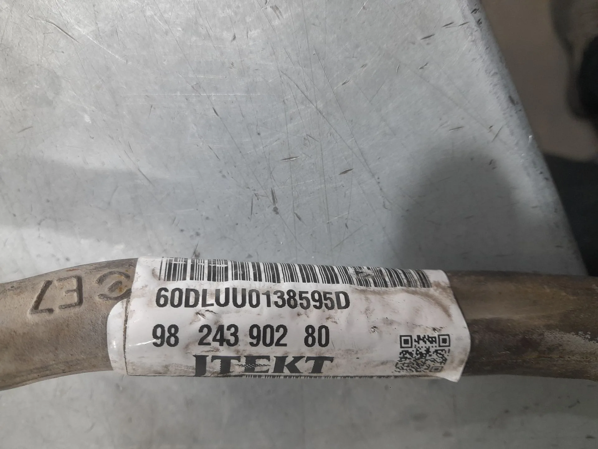 Cremallera Direccion para Citroën Berlingo Furgoneta/Monovolumen (K9)