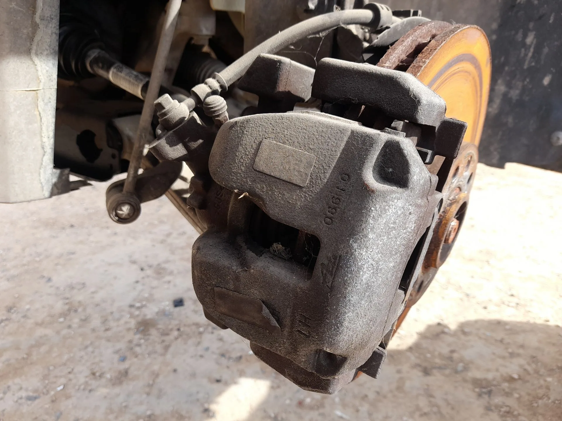 Pinza Freno Delantera Izquierda para Citroën Berlingo Furgoneta/Monovolumen (K9)