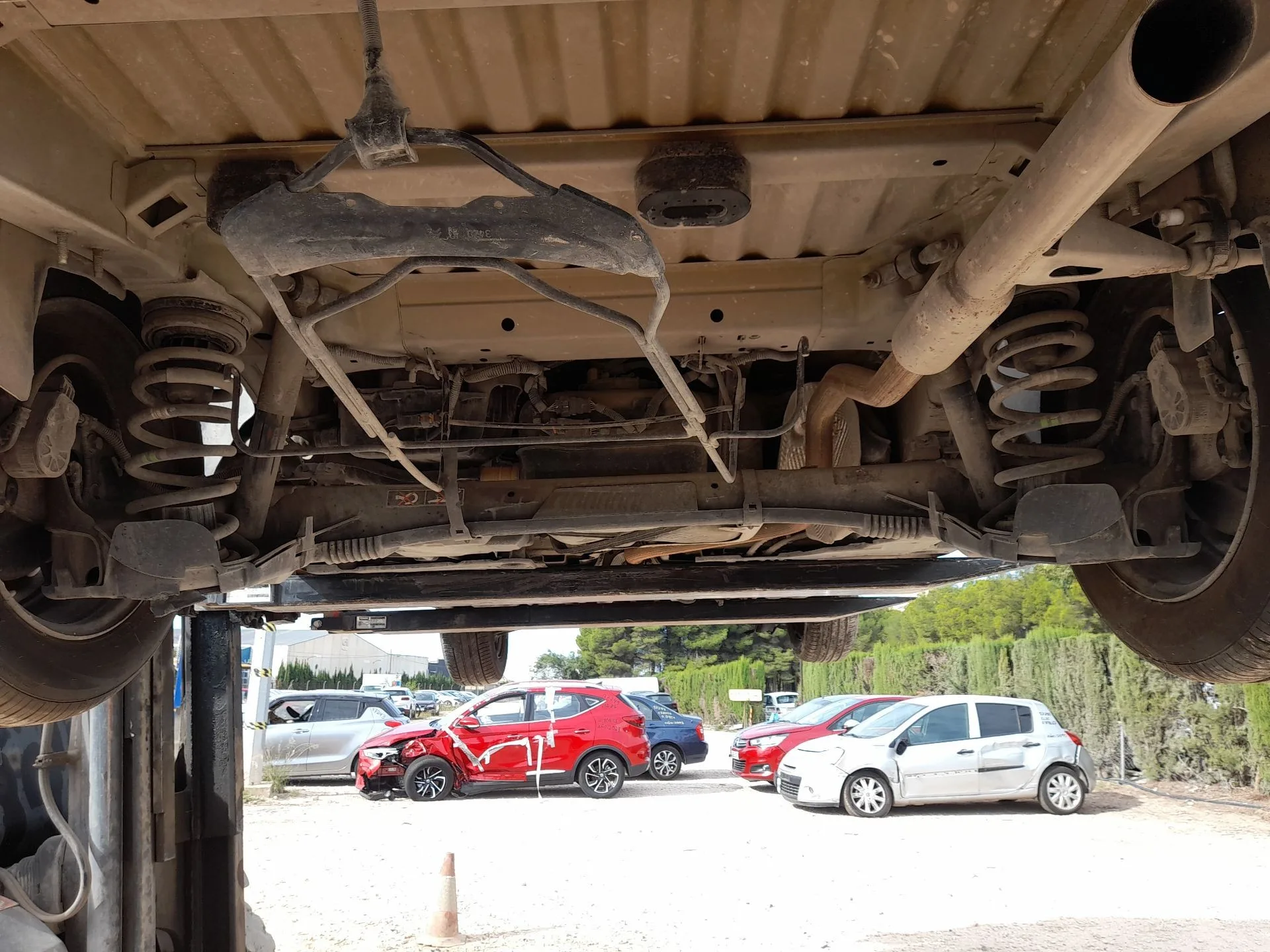Puente Trasero para Citroën Berlingo Furgoneta/Monovolumen (K9)