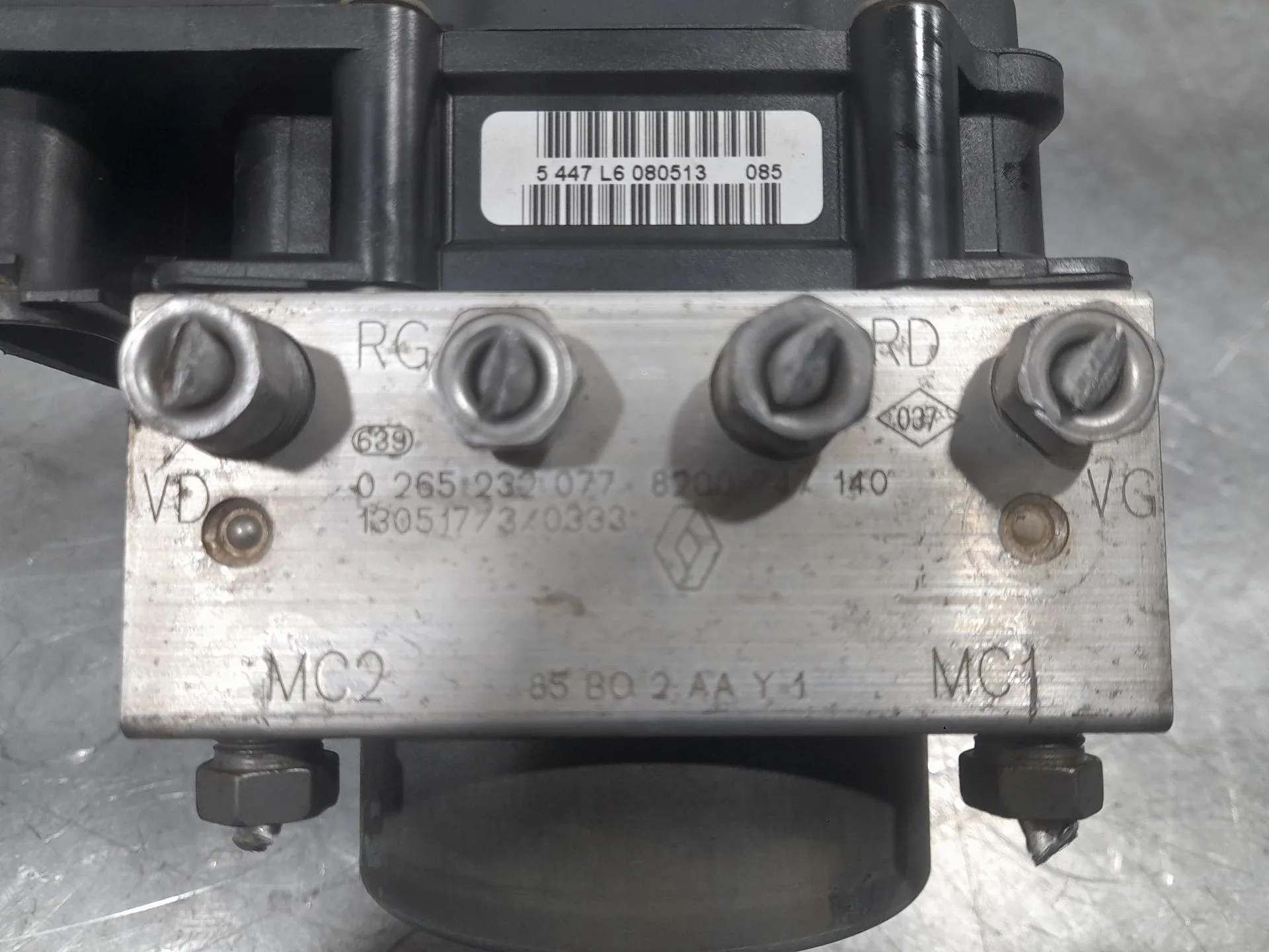Abs para Renault Clio Iii (Br0/1, Cr0/1)