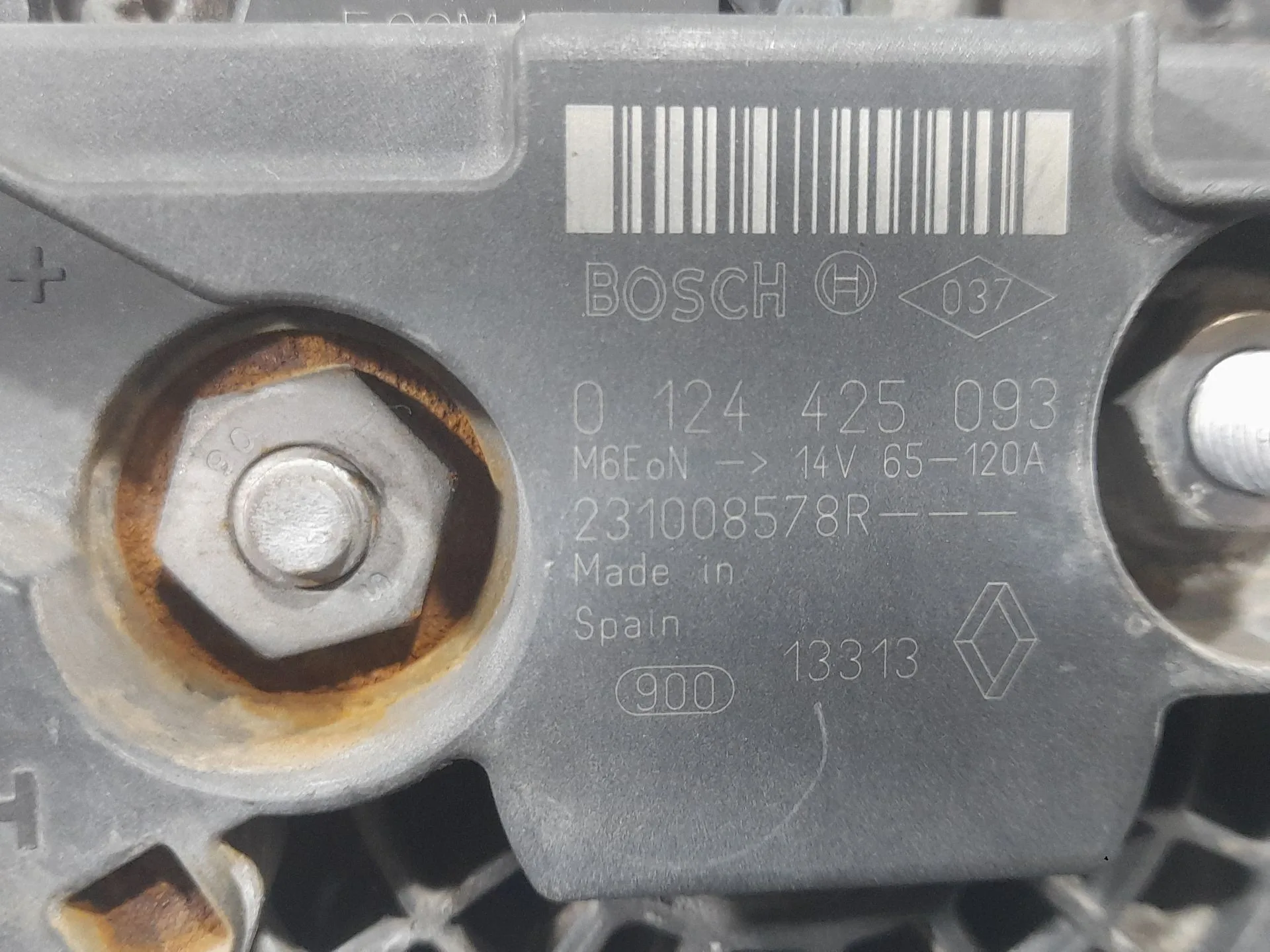 Alternador para Renault Clio Iii (Br0/1, Cr0/1)