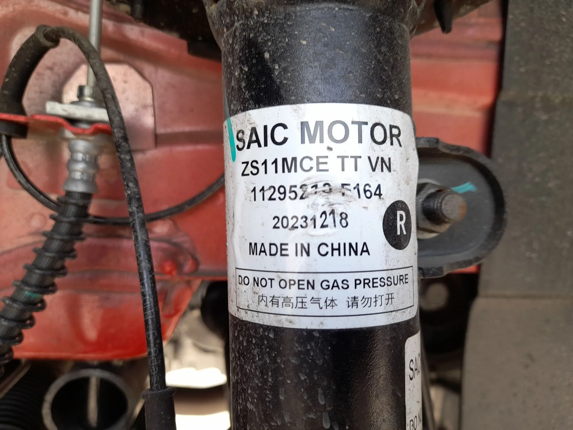 Amortiguador Delantero Derecho para Mg Zs Suv (Azs1)