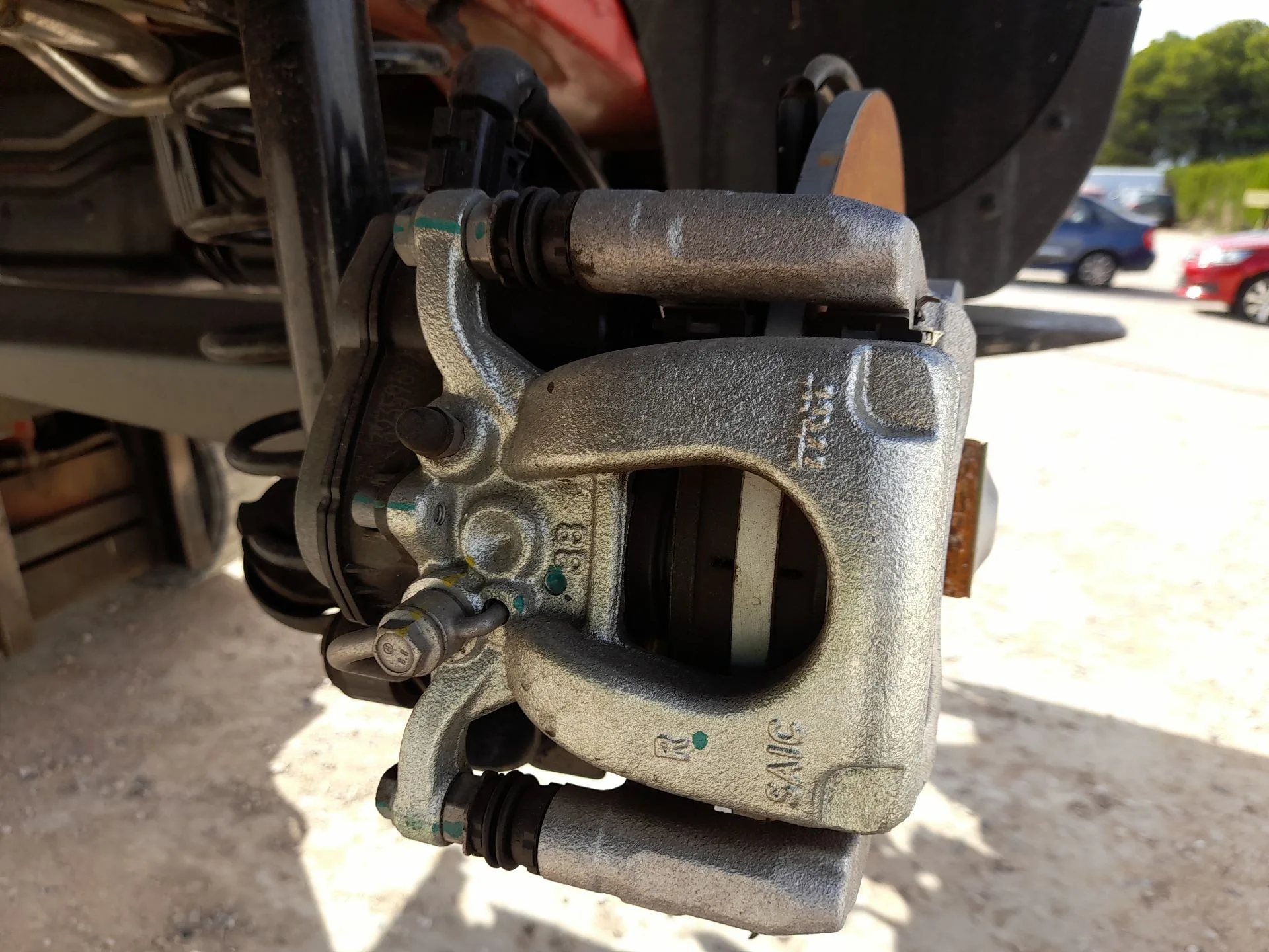 Pinza Freno Trasera Derecha para Mg Zs Suv (Azs1)