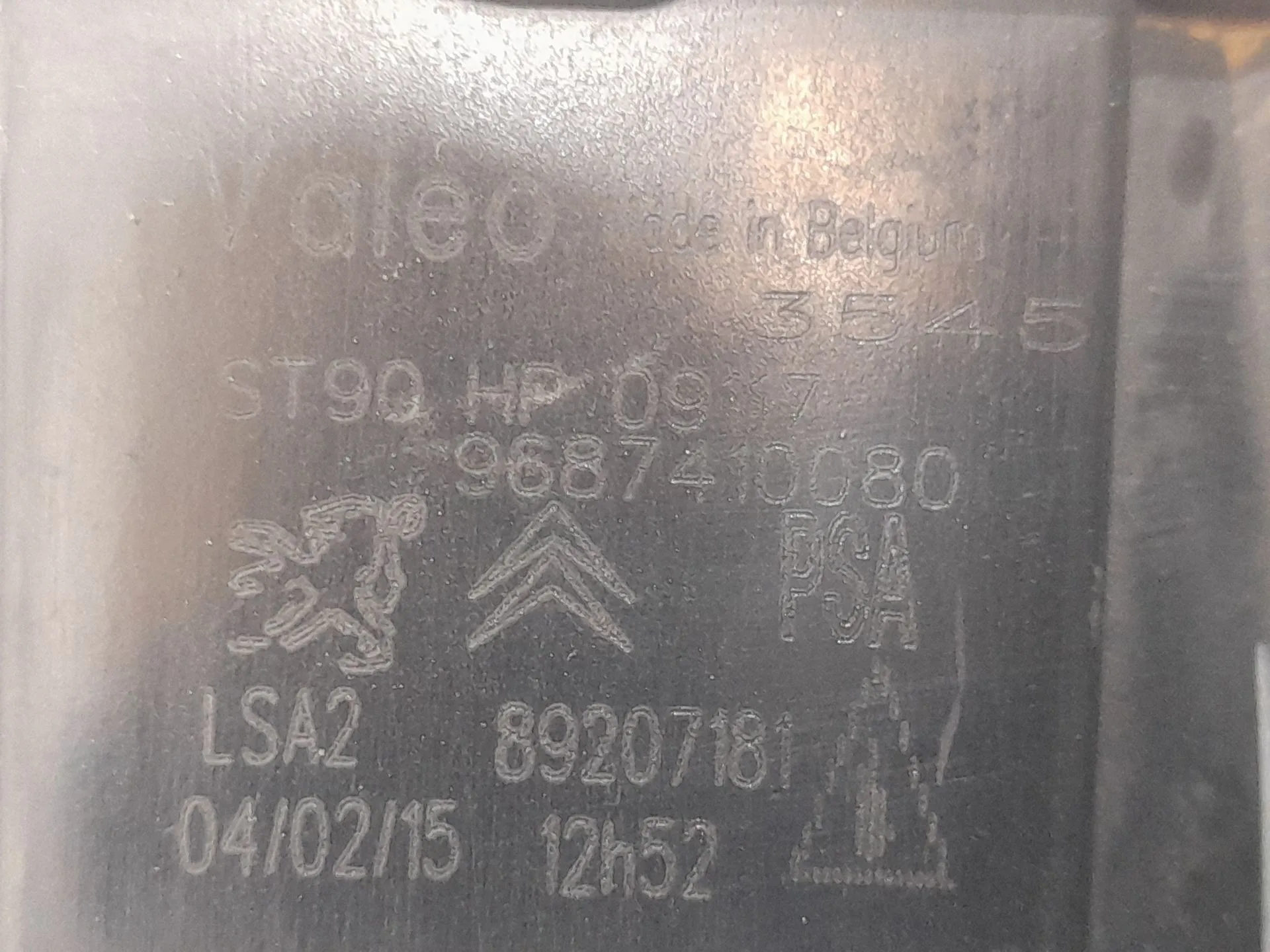 Faro Antiniebla Izquierdo para Citroën C4 Ii (Nc_)