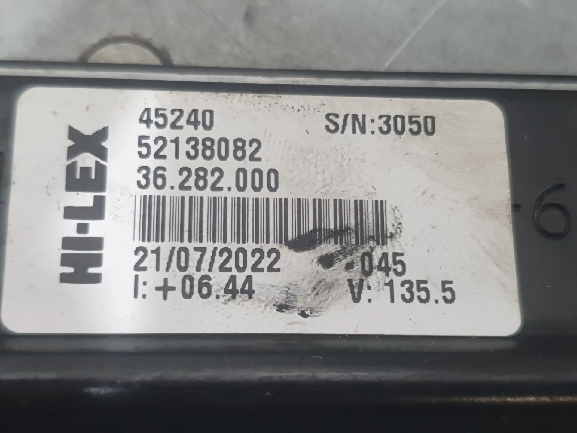 Elevalunas Delantero Izquierdo para Fiat 500E (332_)