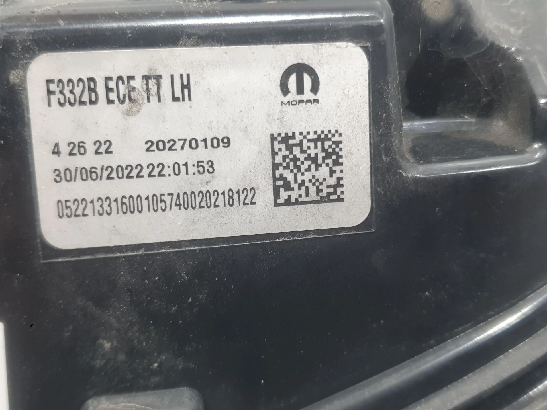 Piloto Trasero Izquierdo para Fiat 500E (332_)