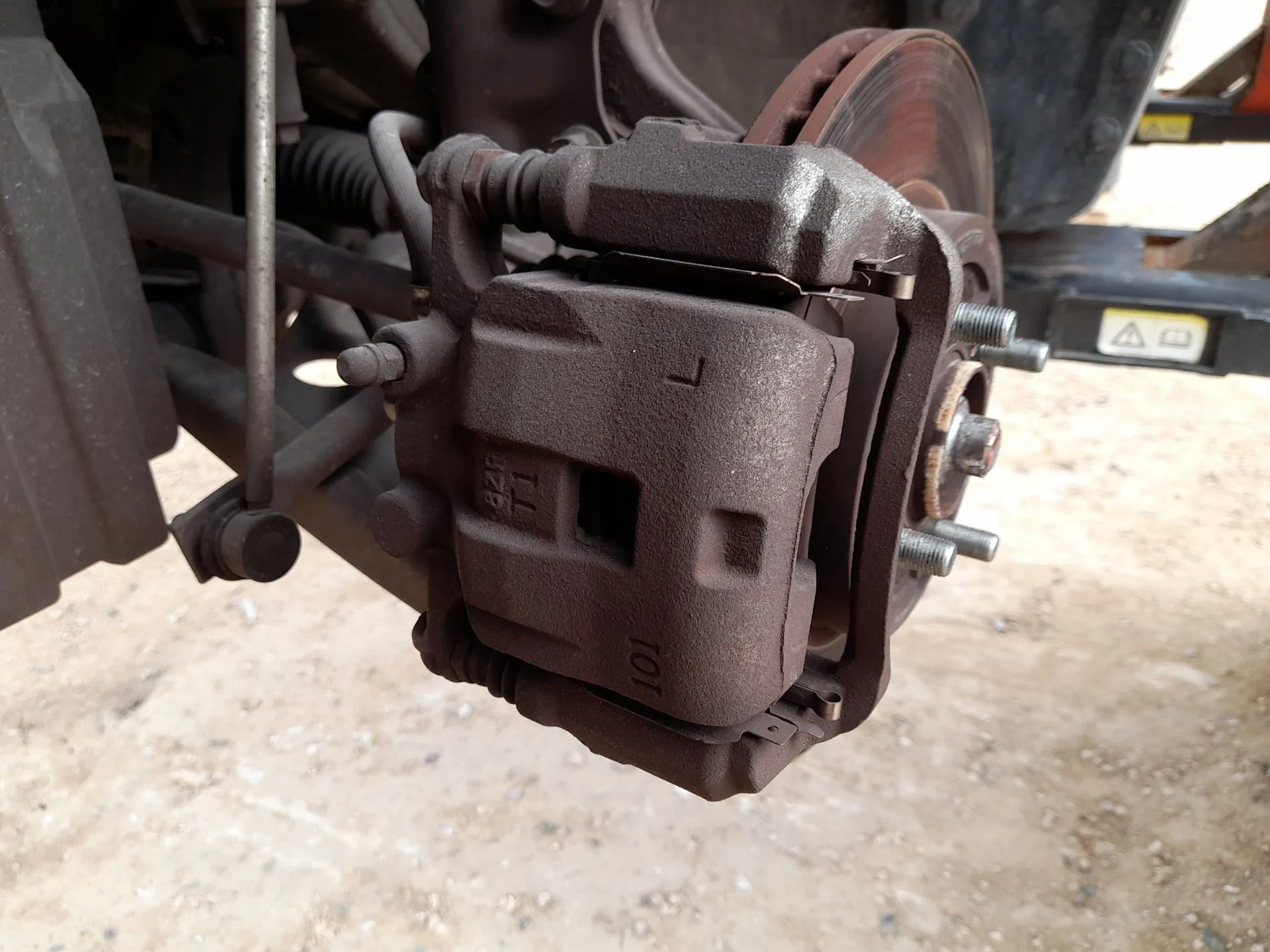 Pinza Freno Delantera Izquierda para Suzuki Swift V (Az)