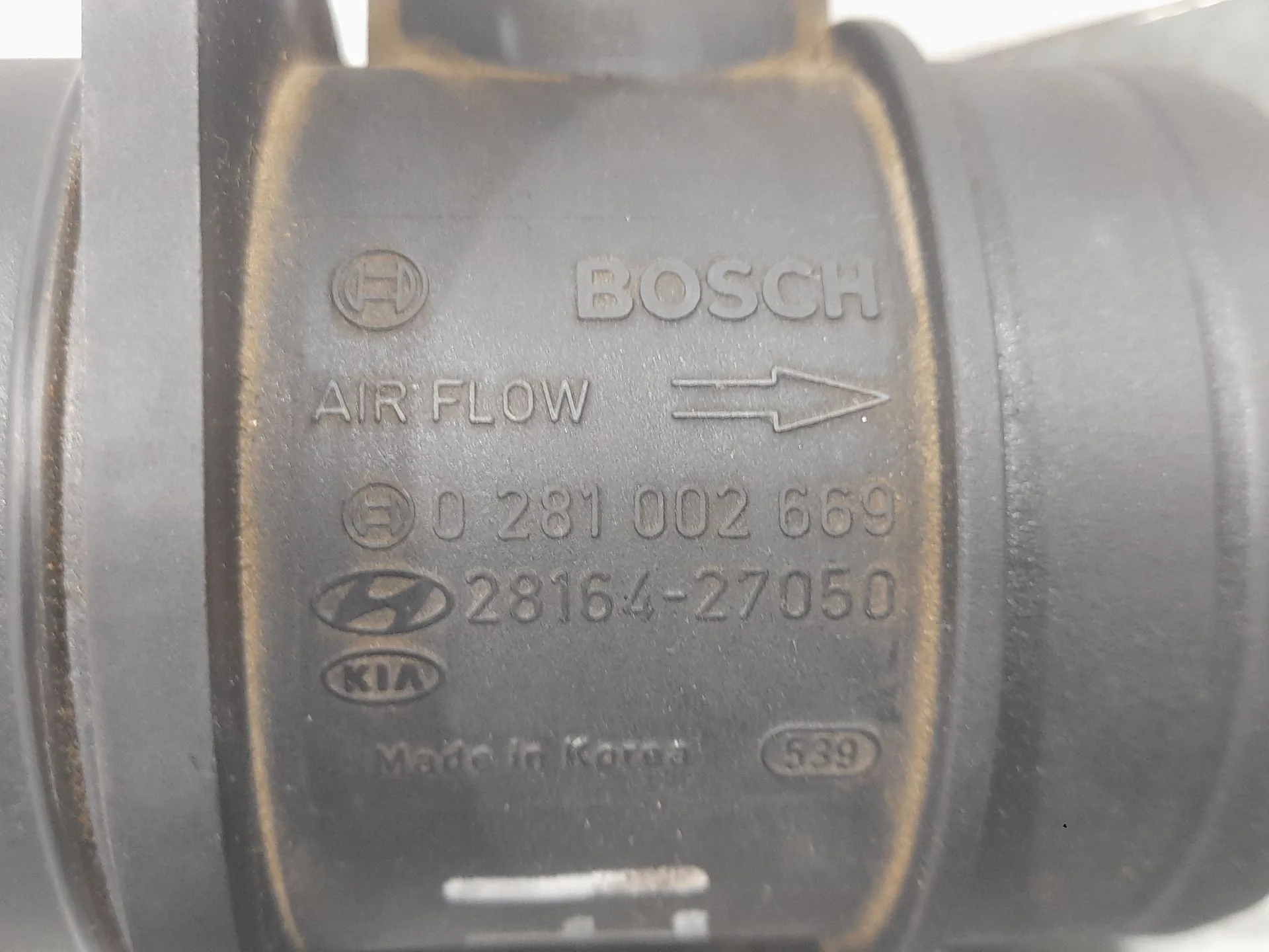 Caudalimetro para Kia Cerato I Sedan (Ld)