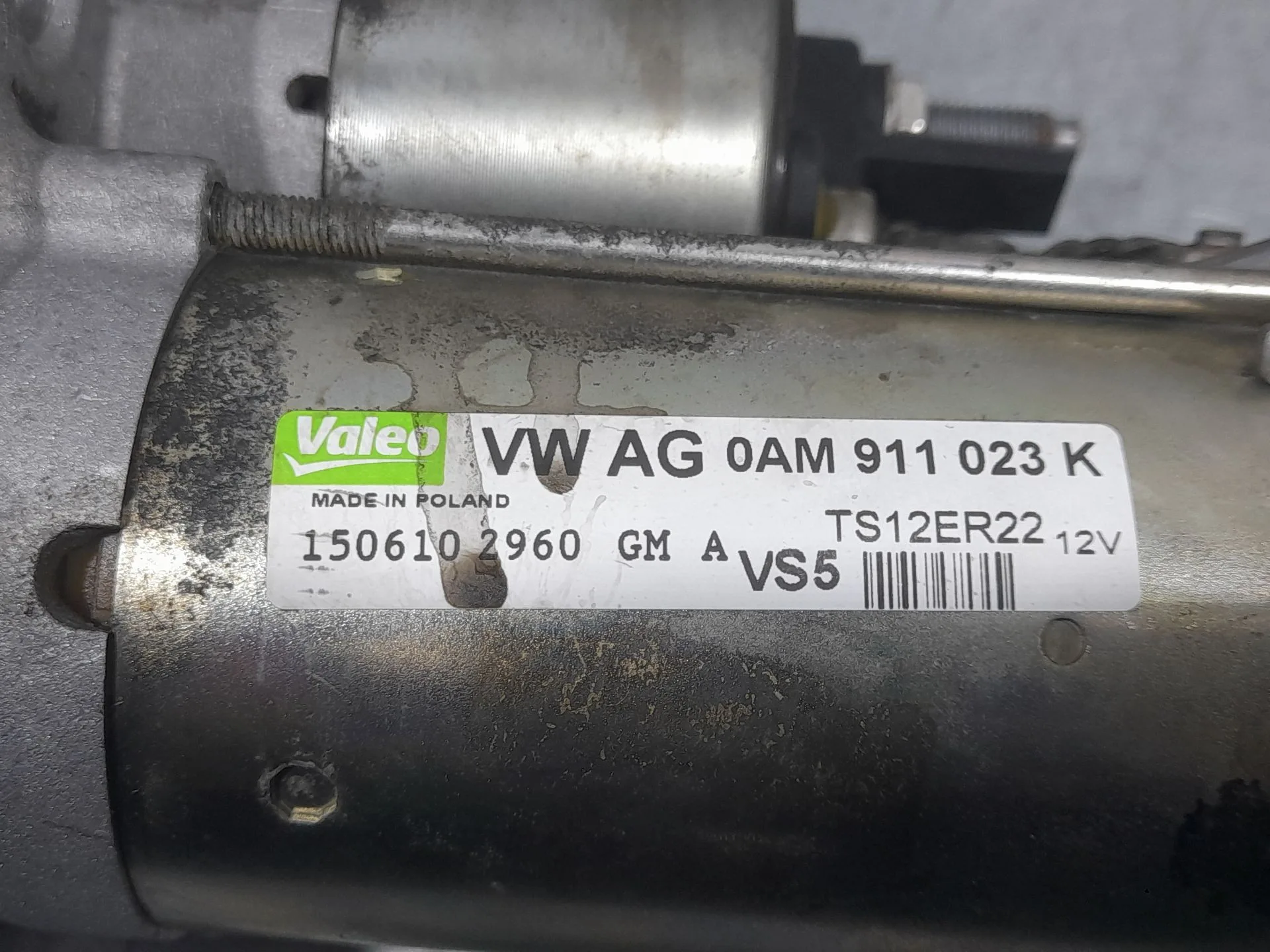 Motor Arranque para Volkswagen Golf Vi (5K1)