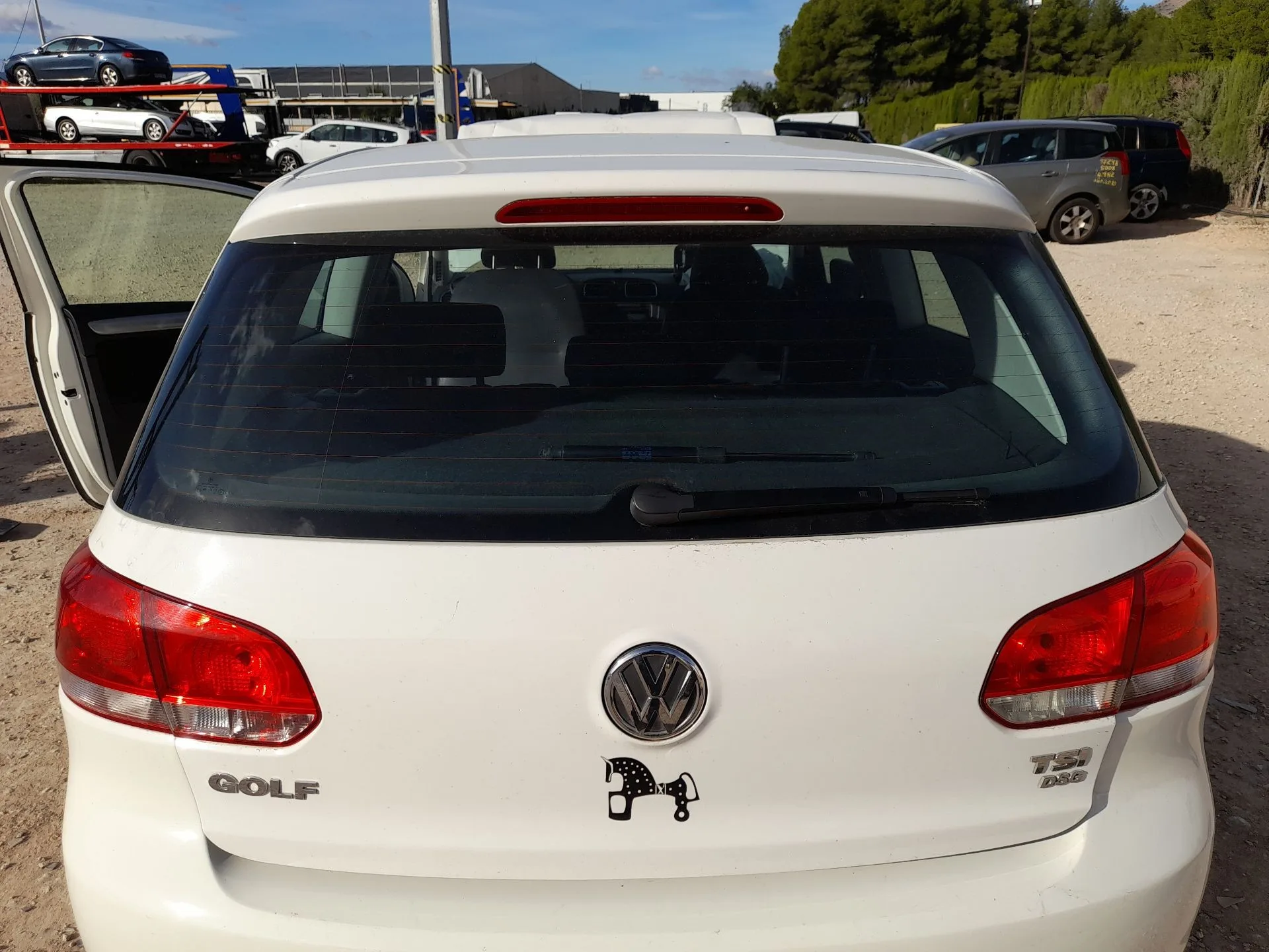 Porton Trasero para Volkswagen Golf Vi (5K1)