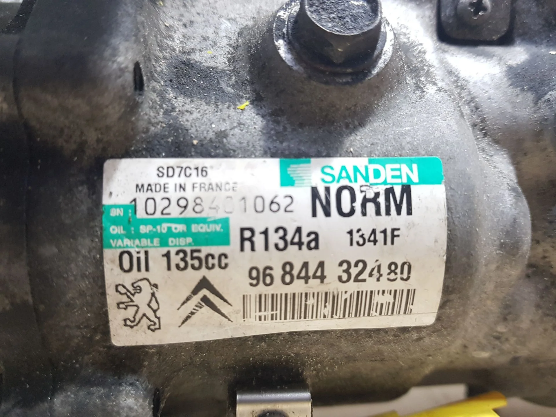 Compresor Aire Acondicionado para Peugeot 5008 (0U_, 0E_)