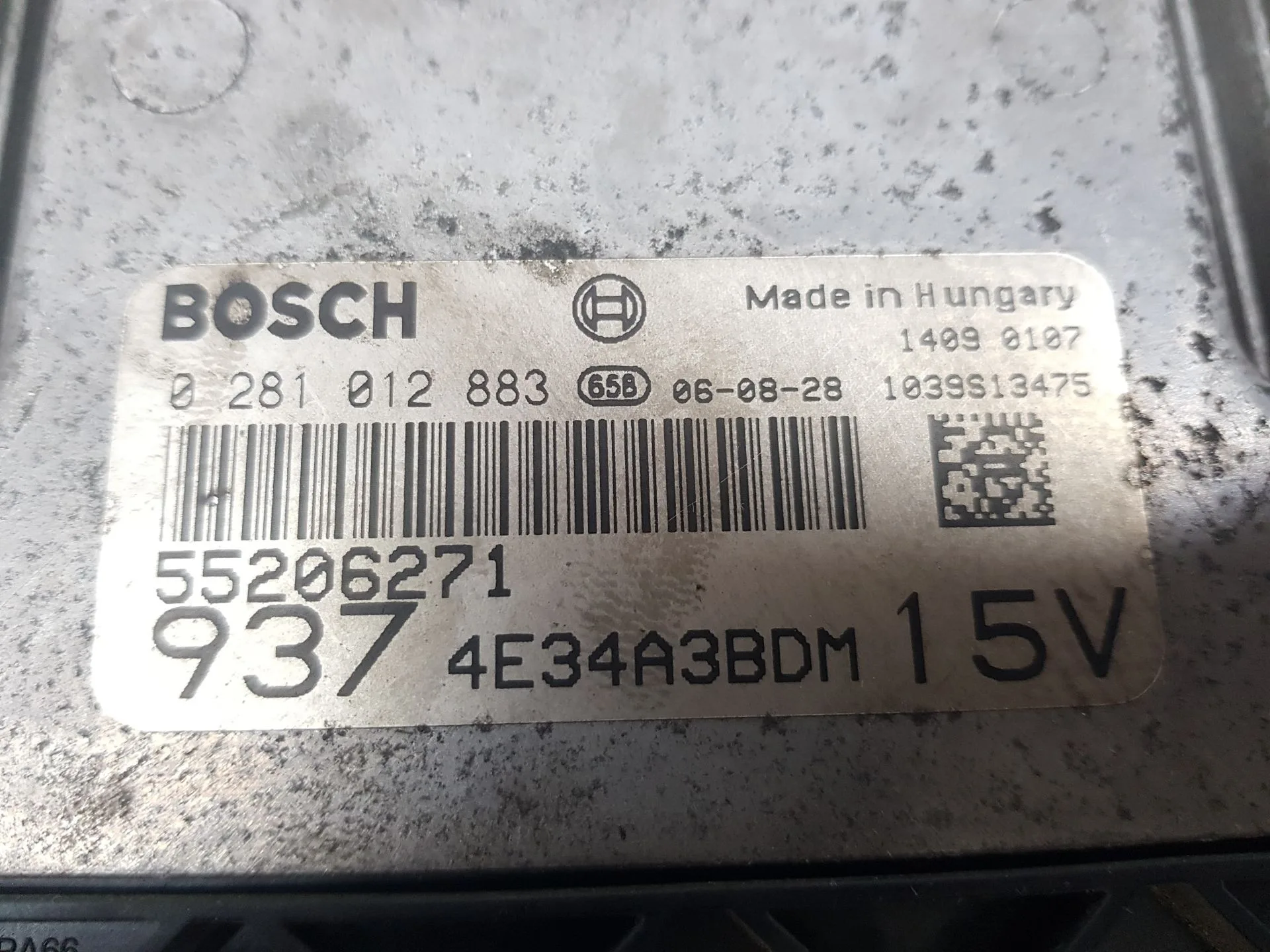 Centralita Motor Uce para Alfa Romeo Gt (937_)