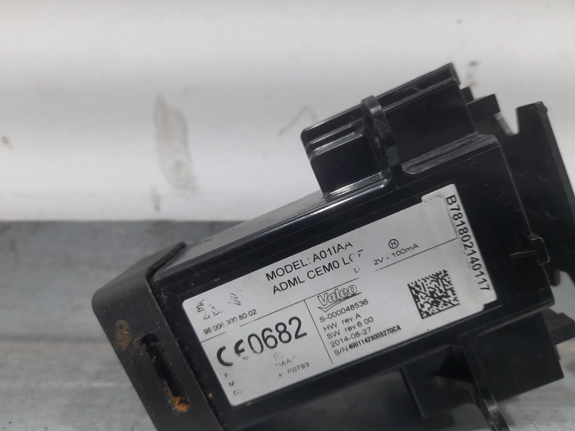 Conmutador De Arranque para Citroën C4 Grand Picasso Ii (Da_, De_)
