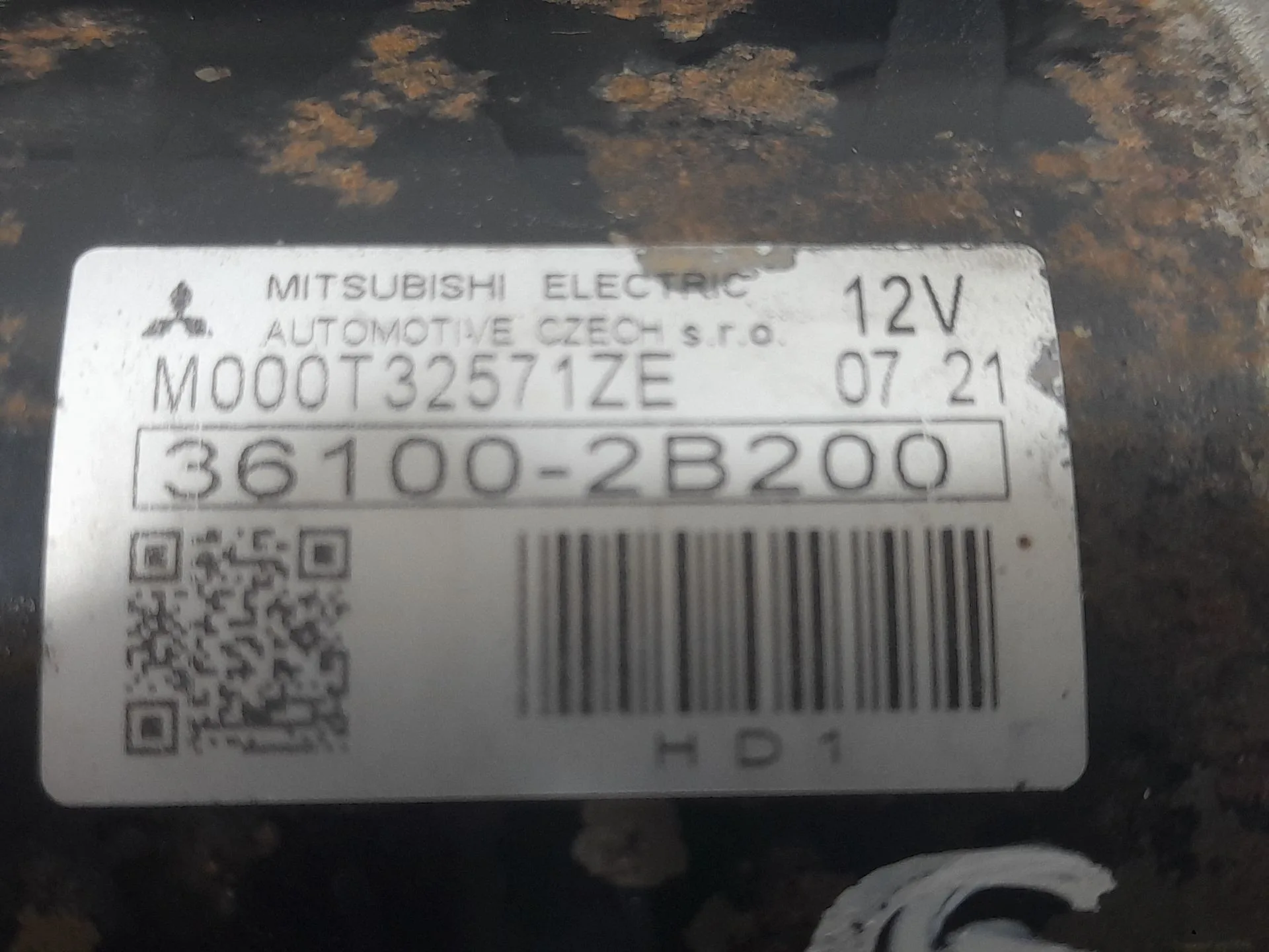 Motor Arranque para Hyundai Ix35 (Lm, El, Elh)