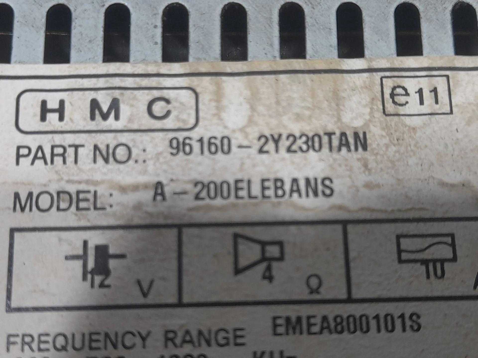 Sistema Audio / Radio Cd para Hyundai Ix35 (Lm, El, Elh)