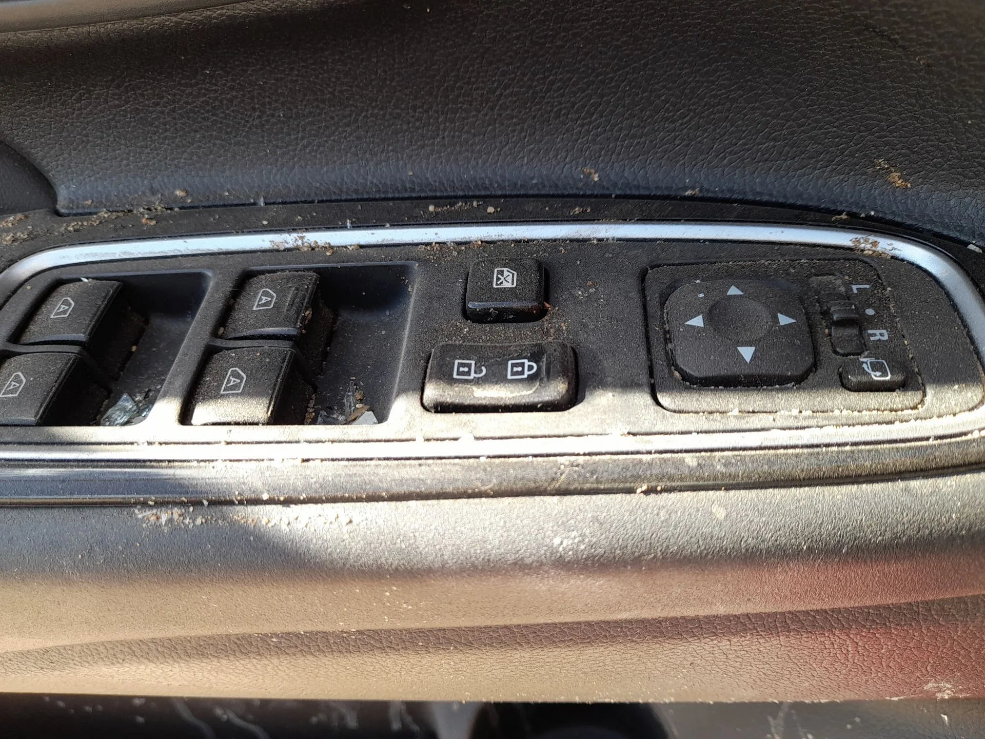 Mando Elevalunas Delantero Izquierdo para Mitsubishi Outlander Iii (Gf_W, Gg_W)