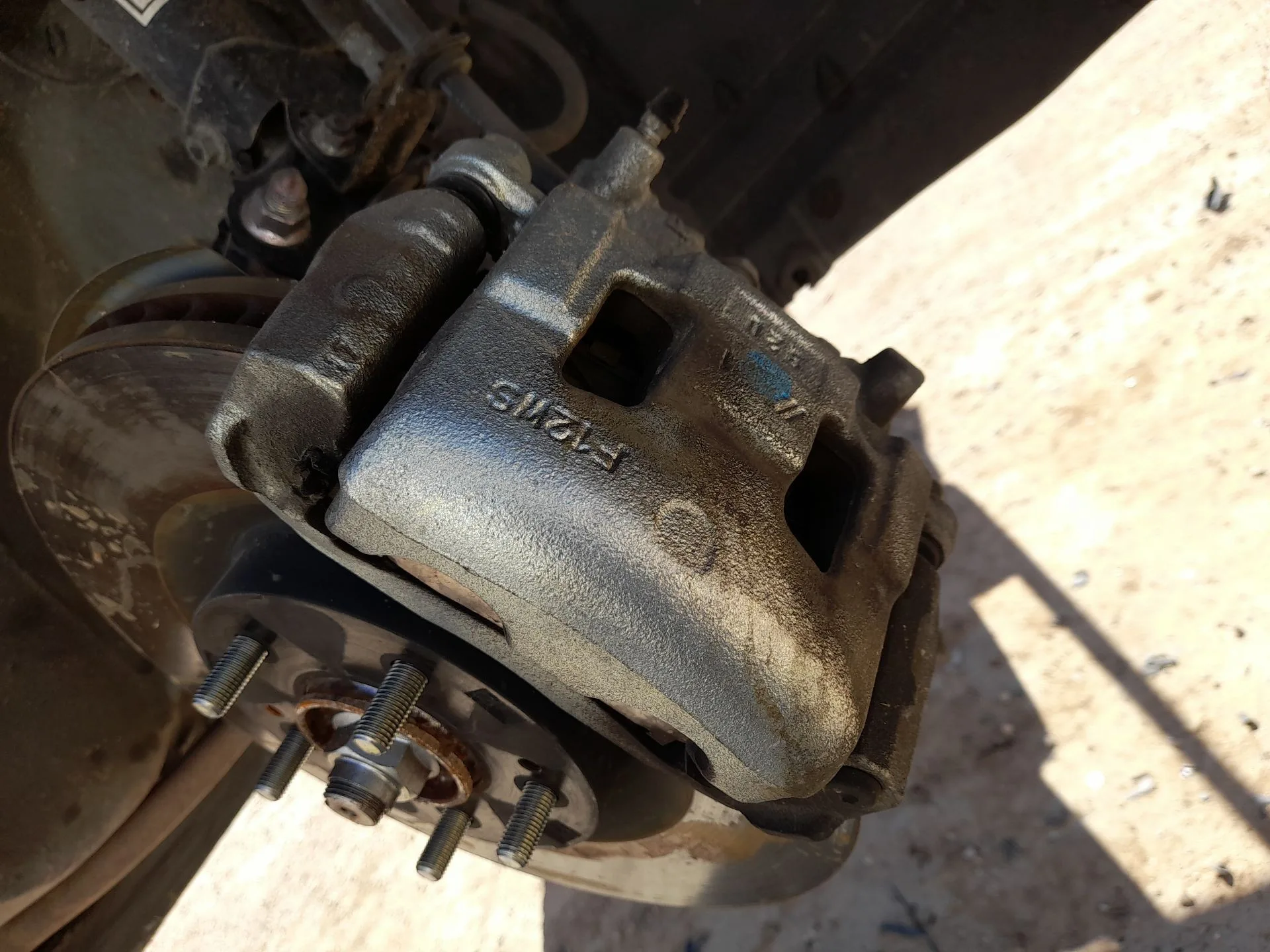 Pinza Freno Delantera Derecha para Mitsubishi Outlander Iii (Gf_W, Gg_W)