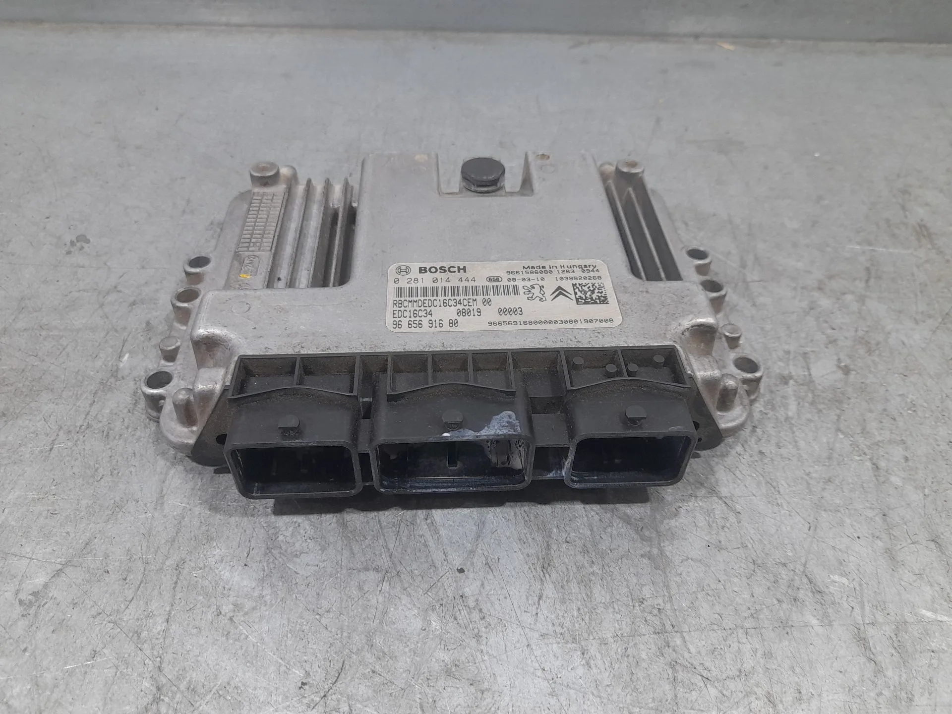 Centralita Motor Uce para Citroën Nemo Monospace