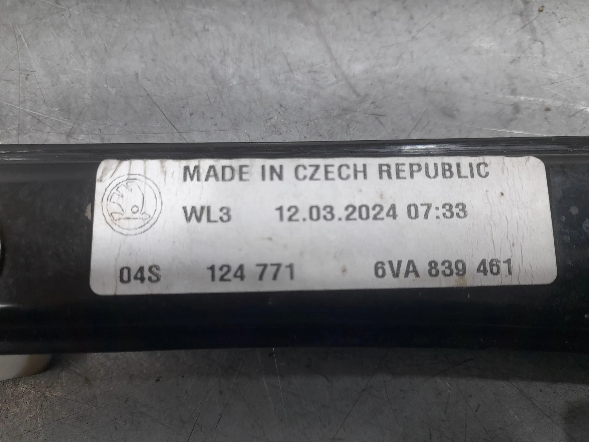 Elevalunas Trasero Izquierdo para Skoda Fabia Iv (Pj3)