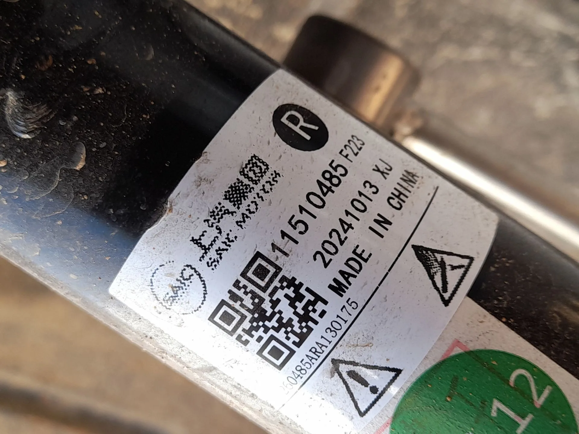 Amortiguador Delantero Derecho para Mg Mg 3 (5Fp)