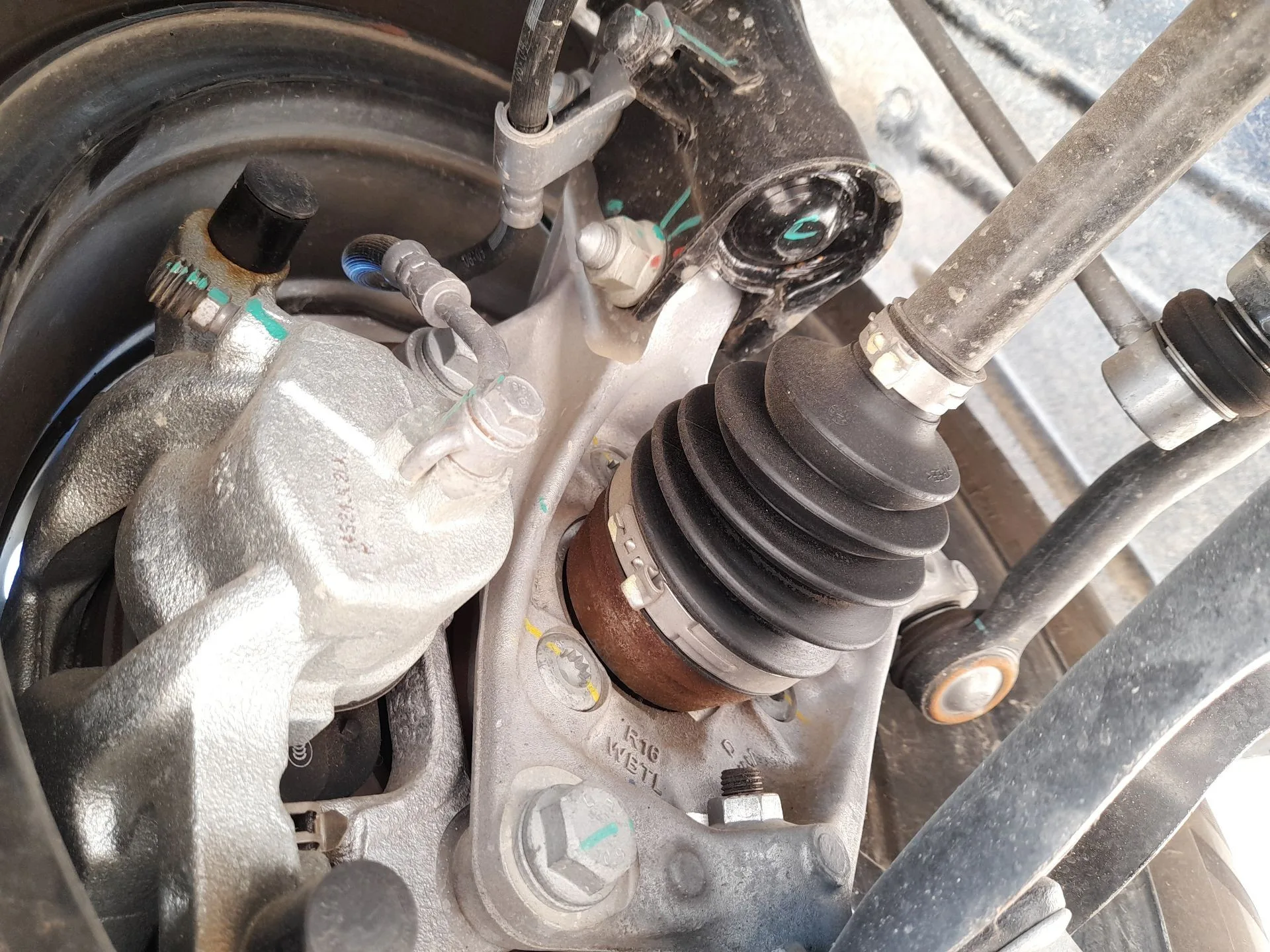 Mangueta Delantera Derecha para Mg Mg 3 (5Fp)