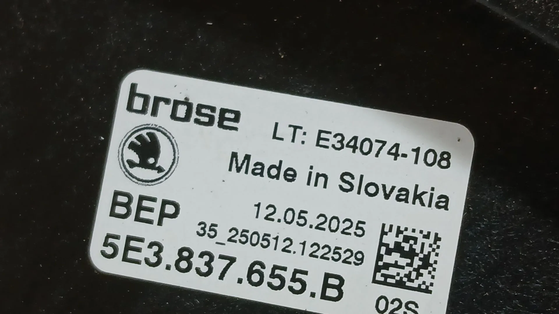 Elevalunas Delantero Izquierdo para Skoda Octavia Iv (Nx3, Nn3, Pv3)
