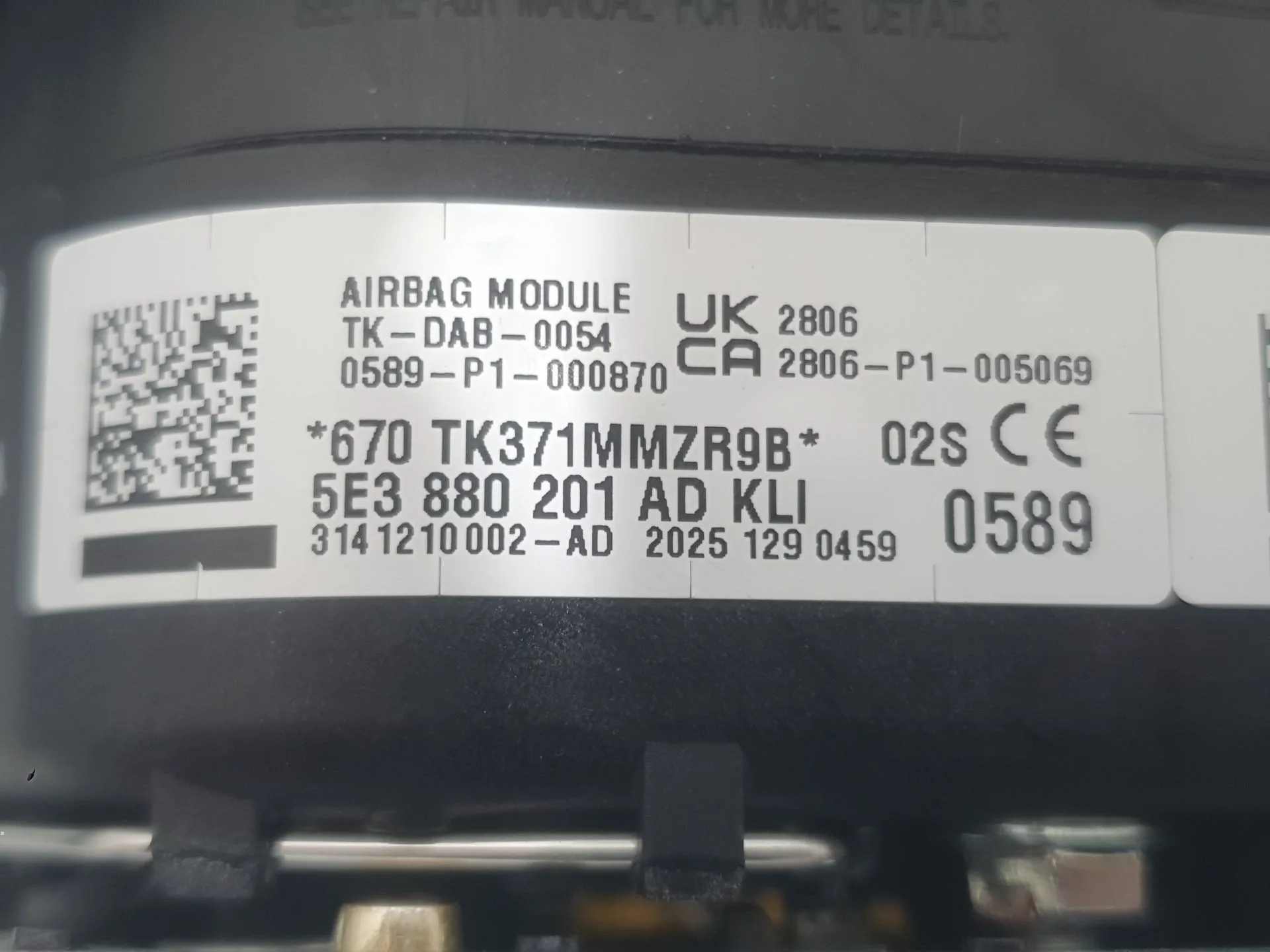Kit Airbag para Skoda Octavia Iv (Nx3, Nn3, Pv3)
