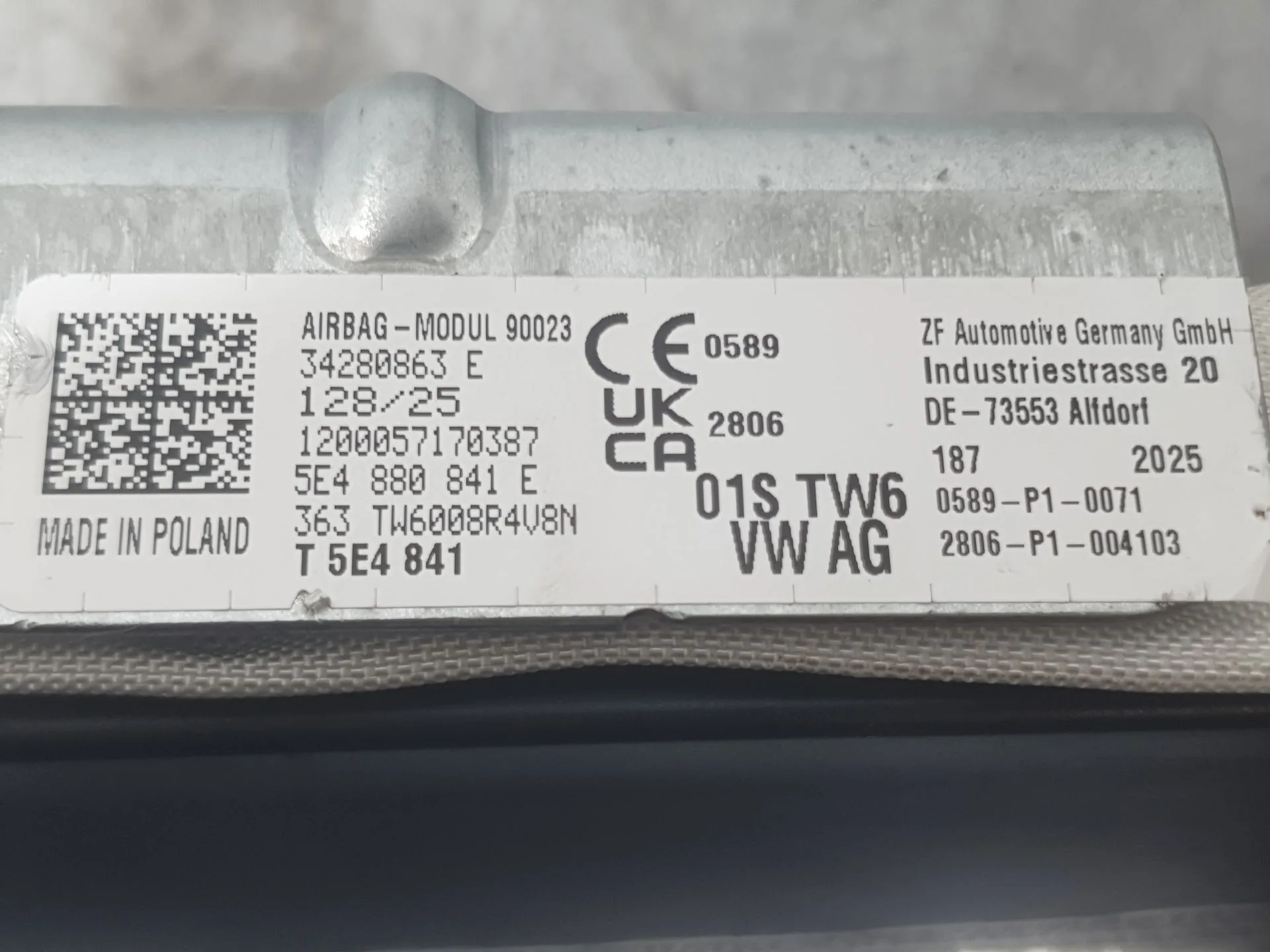 Kit Airbag para Skoda Octavia Iv (Nx3, Nn3, Pv3)