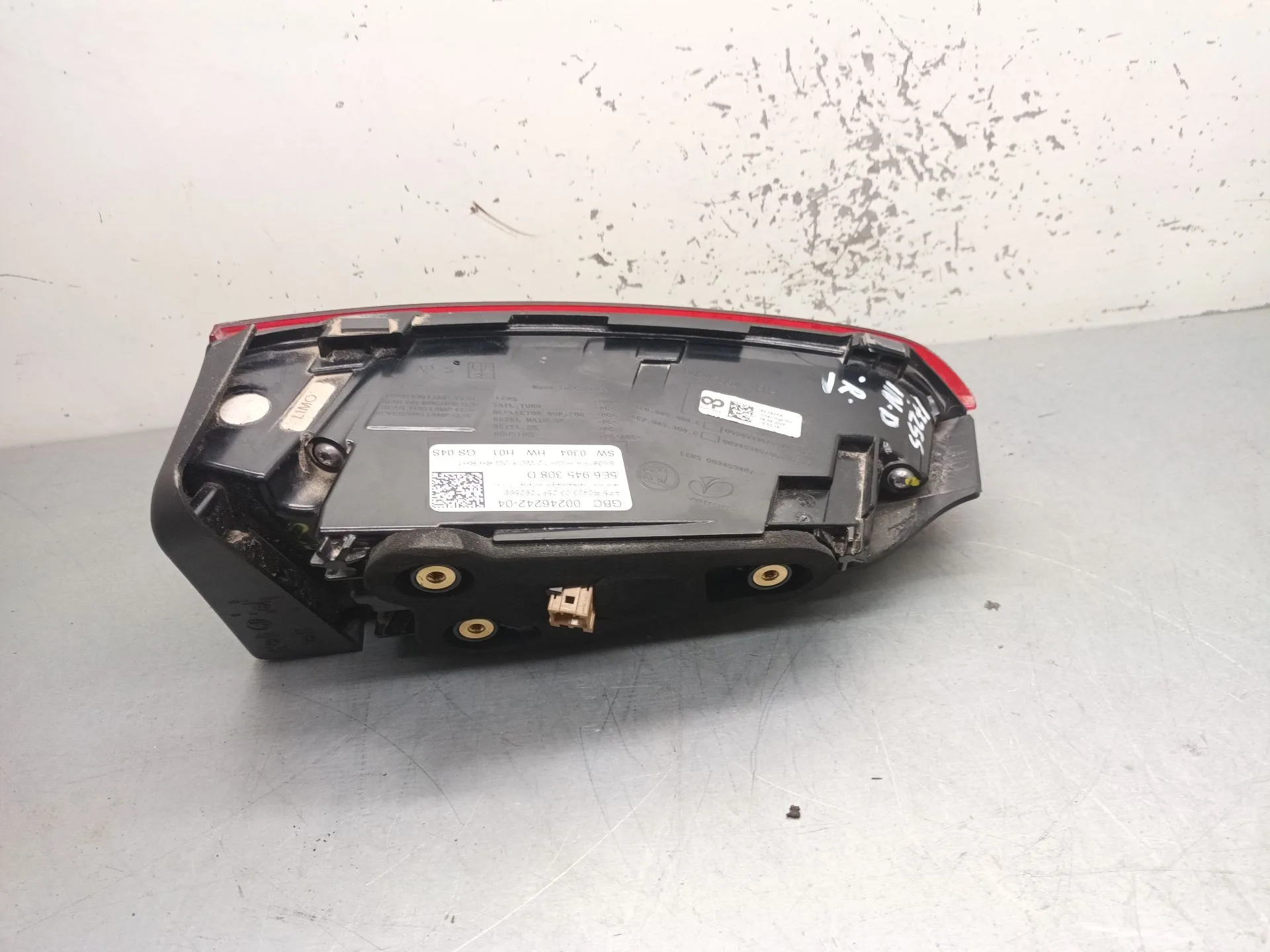 Piloto Trasero Derecho Interior para Skoda Octavia Iv (Nx3, Nn3, Pv3)