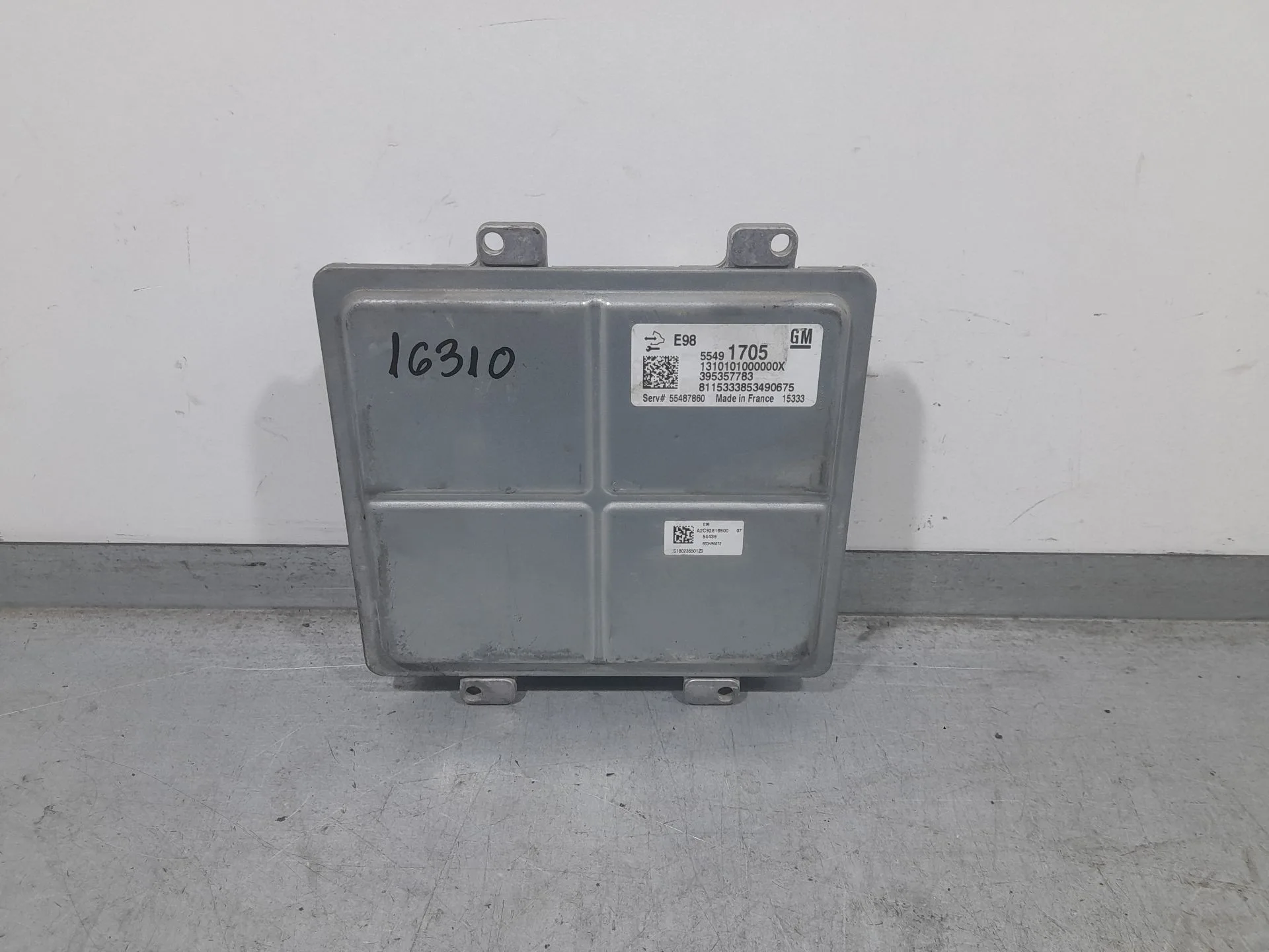 Centralita Motor Uce para Opel Insignia Berlina