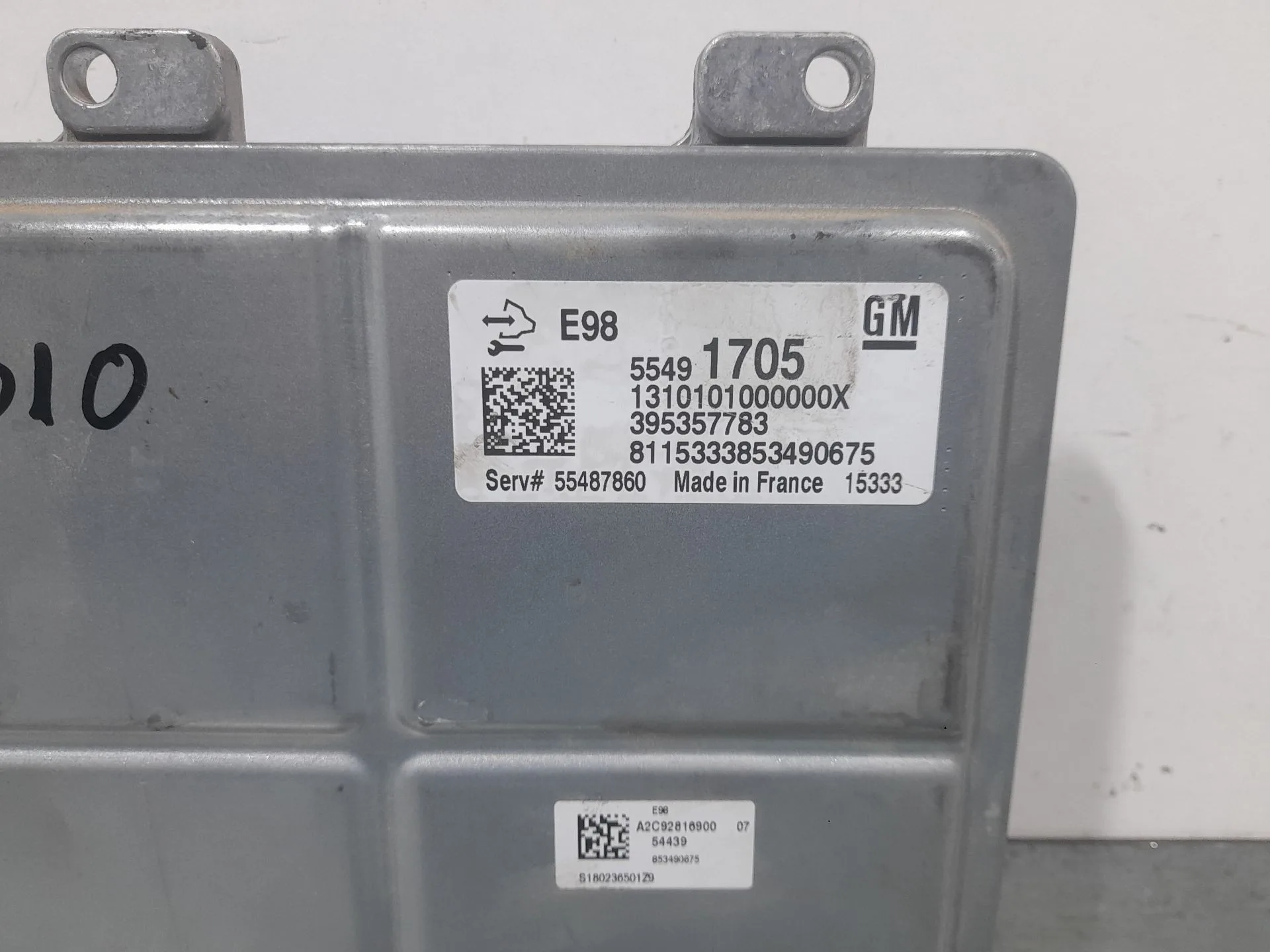 Centralita Motor Uce para Opel Insignia Berlina