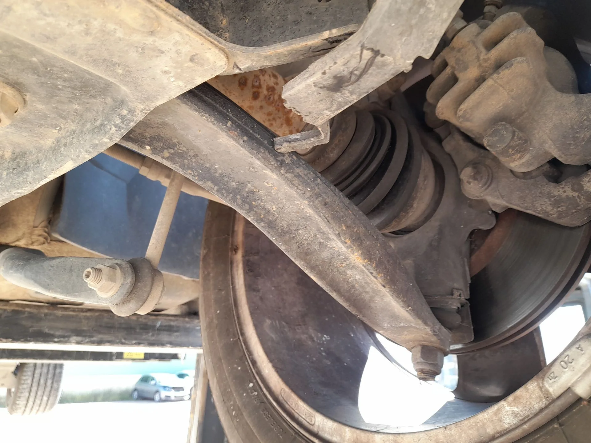 Brazo Suspension Inferior Delantero Izquierdo para Peugeot Partner Tepee