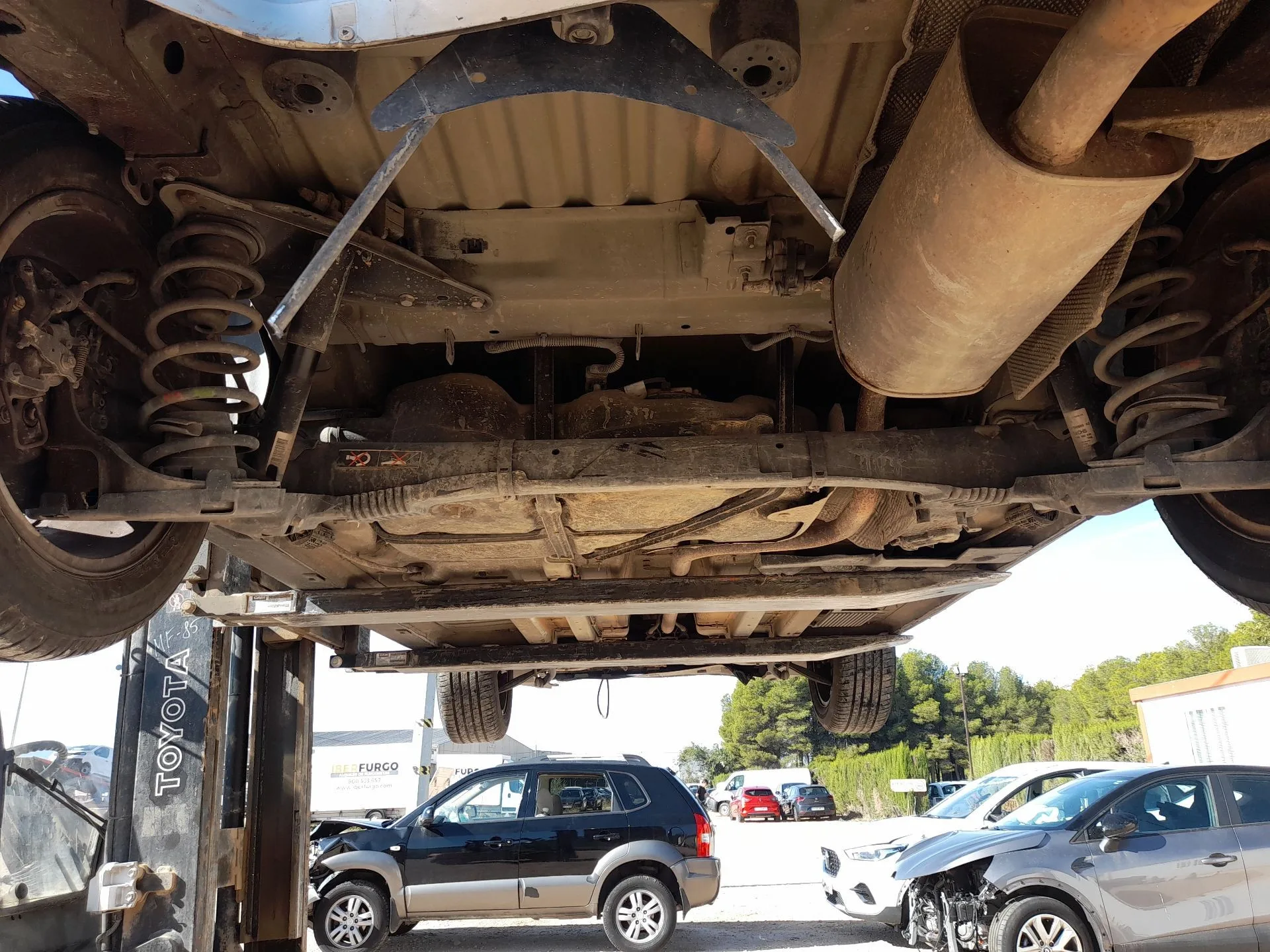 Puente Trasero para Peugeot Partner Tepee