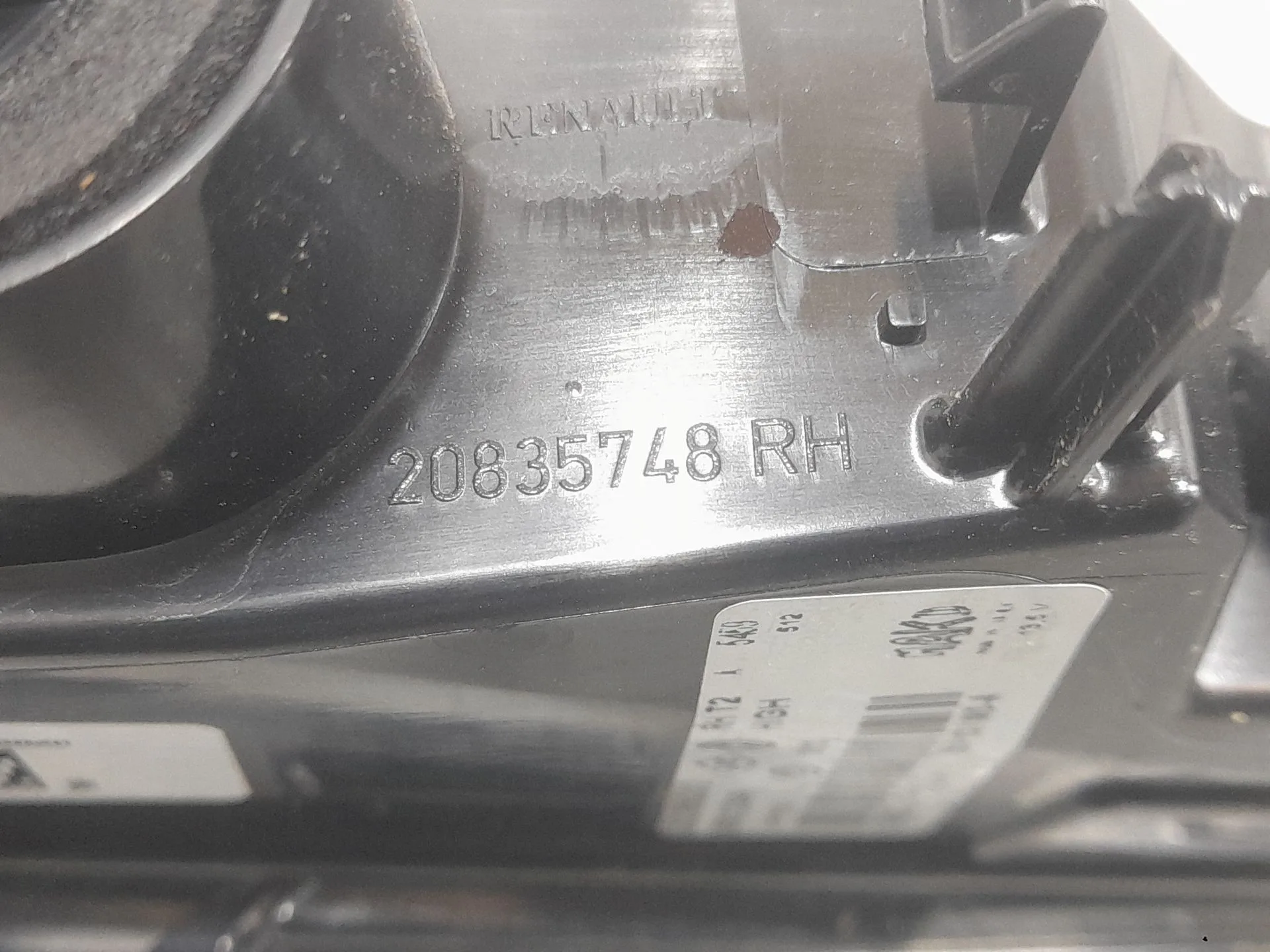 Piloto Trasero Derecho Interior para Renault Captur Ii (Hf_)
