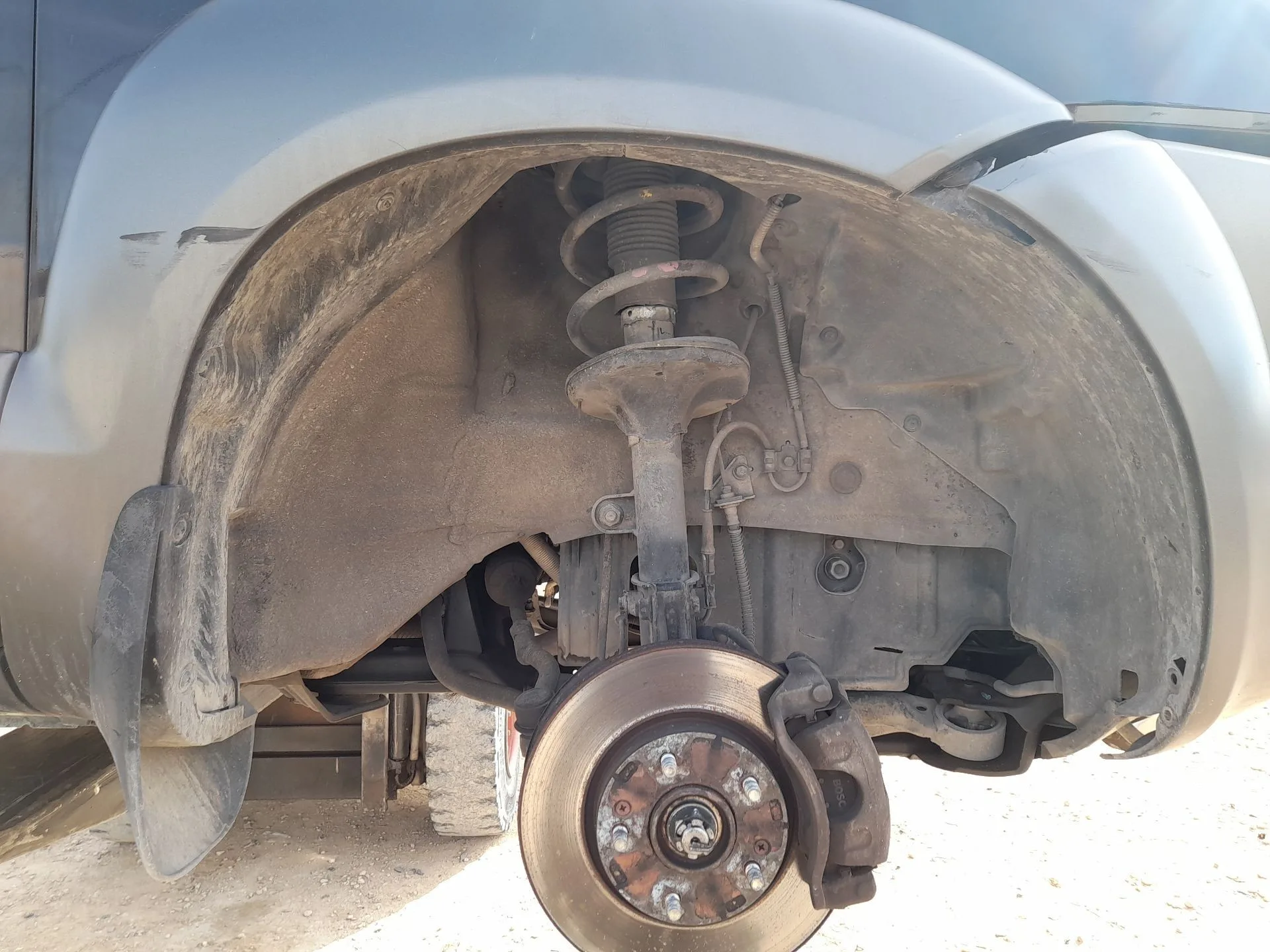 Plastico Pase Rueda Del. Dch. para Hyundai Tucson (Jm)