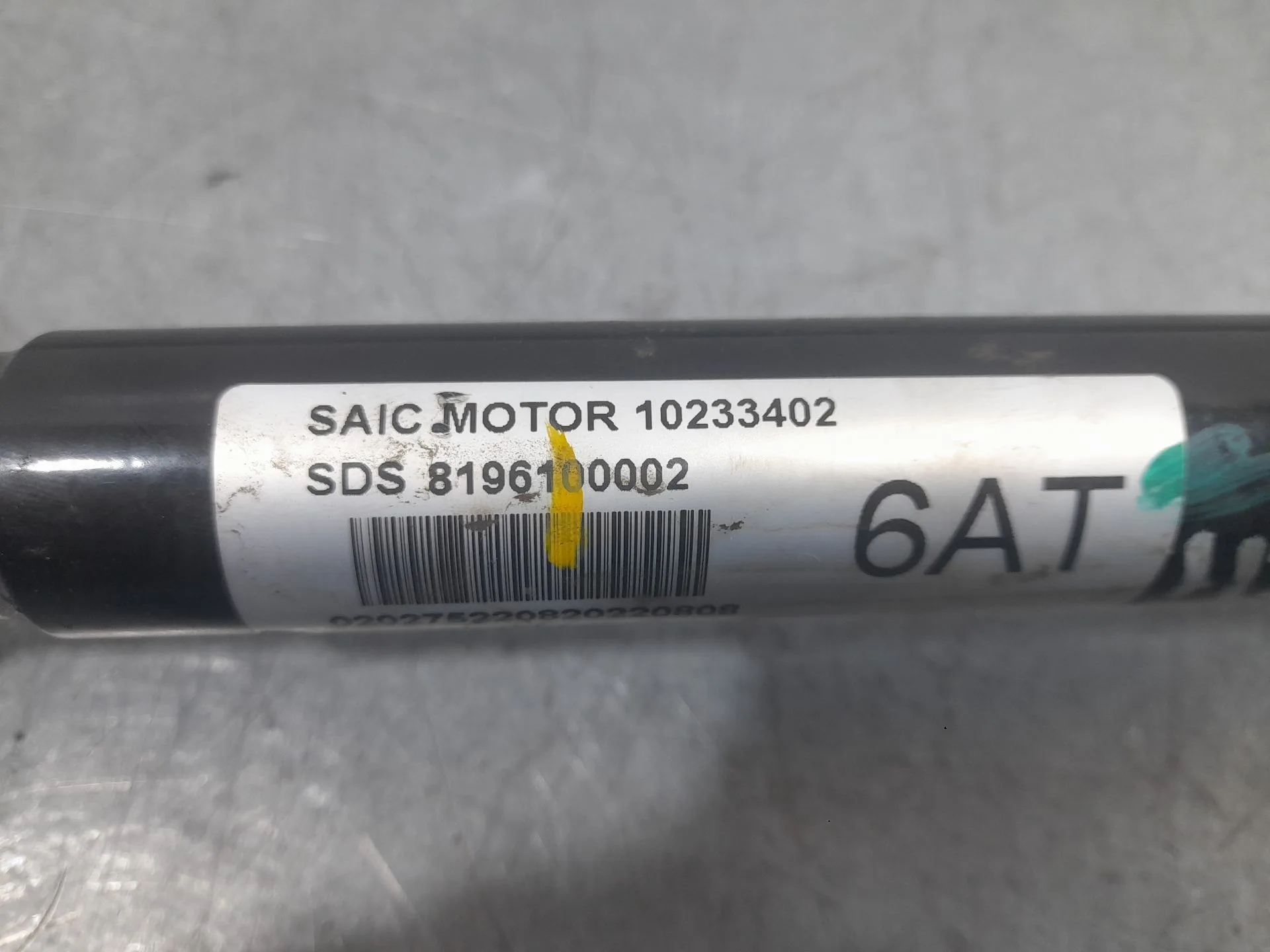 Transmision Delantera Derecha para Mg Zs Suv (Azs1)