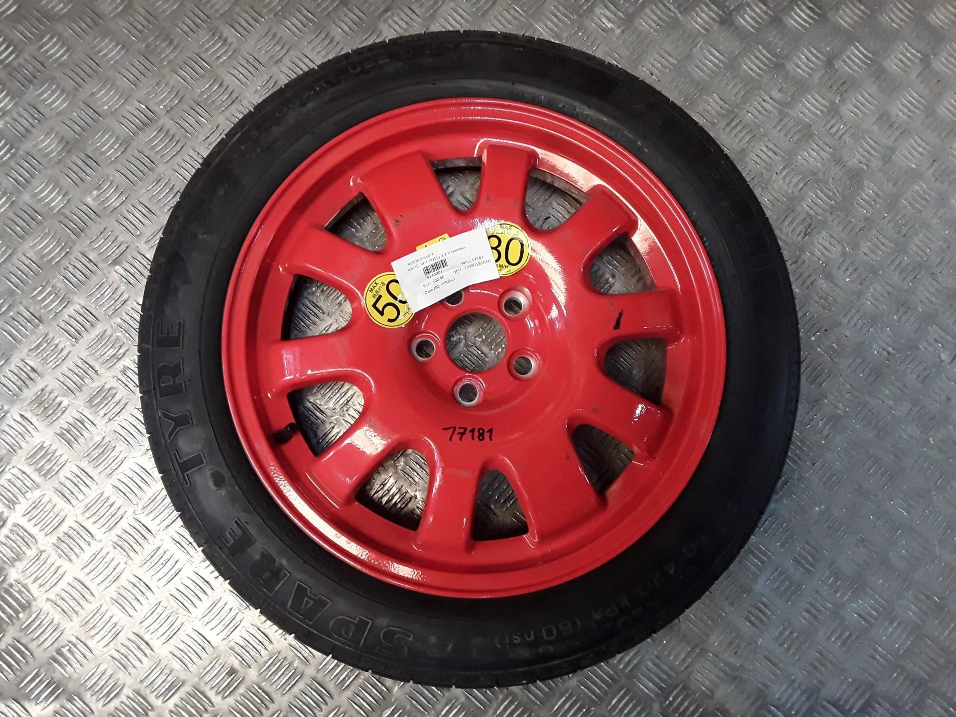 Rueda Galleta para Jaguar Xf I (X250)