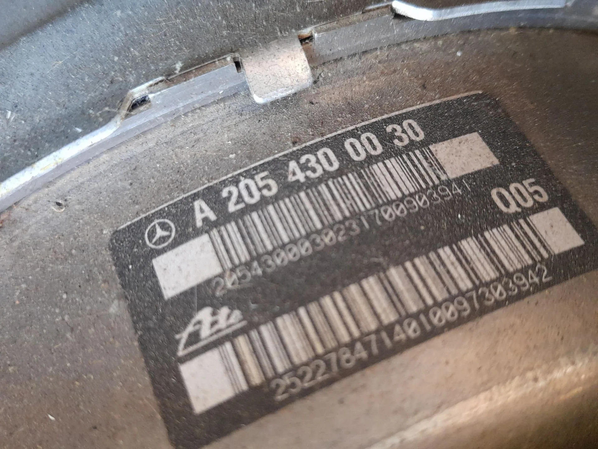 Servofreno para Mercedes-Benz Clase C Descapotable (A205)