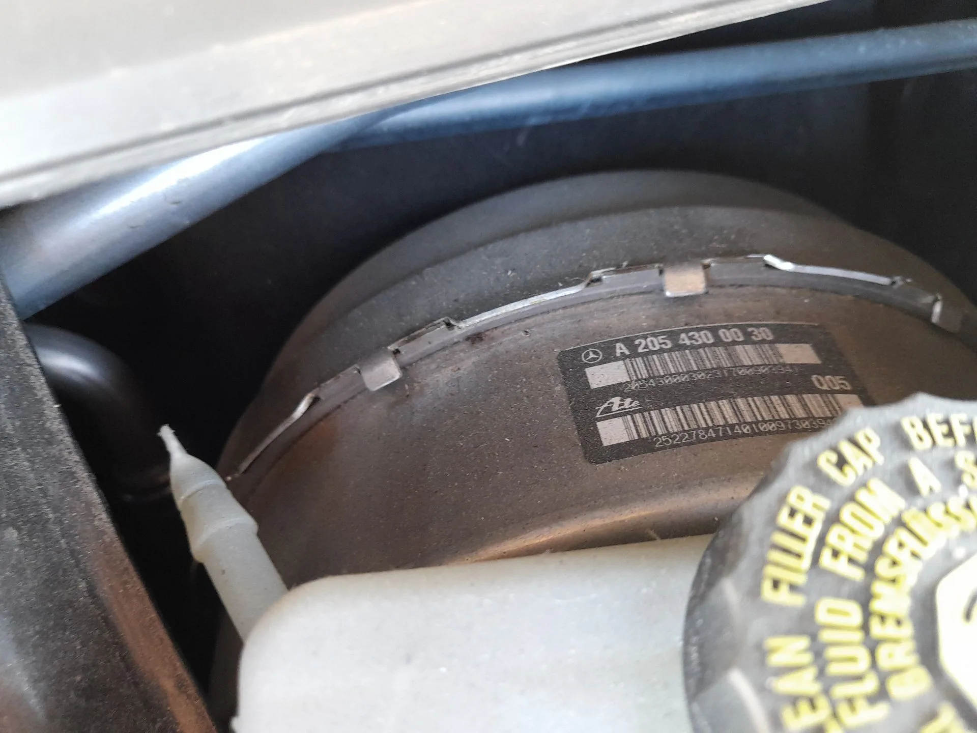 Servofreno para Mercedes-Benz Clase C Descapotable (A205)