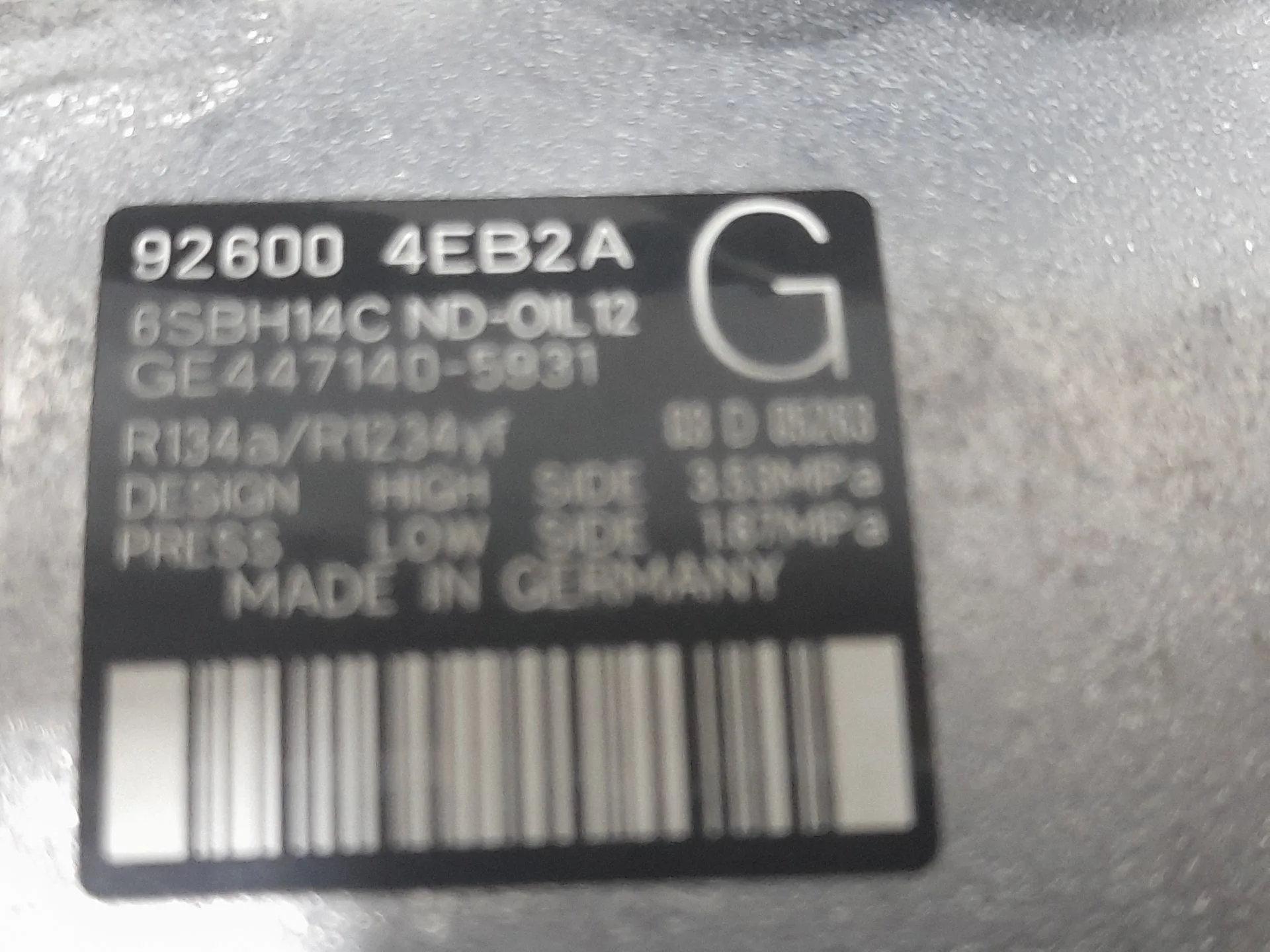 Compresor Aire Acondicionado para Nissan Qashqai Ii (J11, J11_)