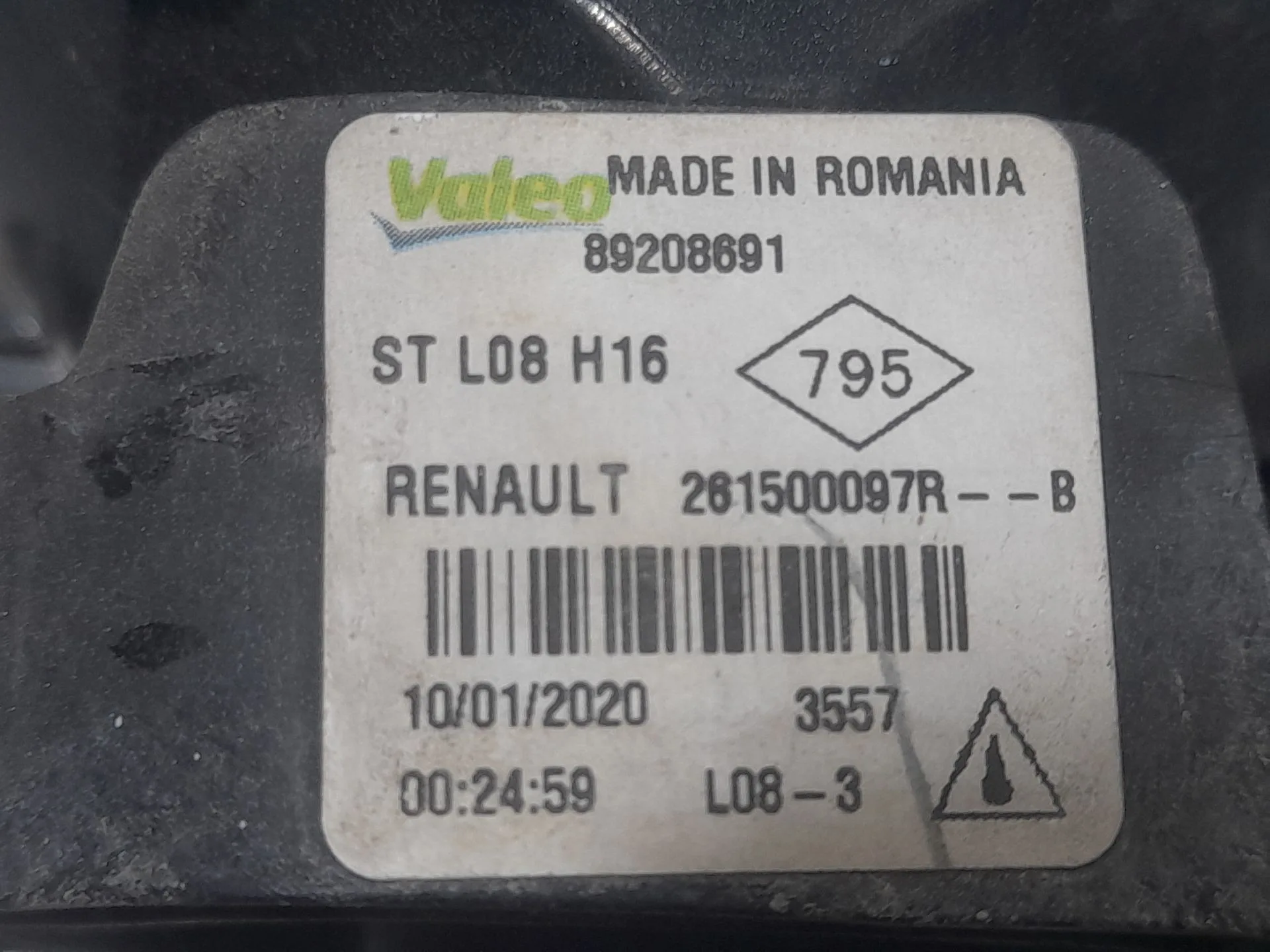 Faro Antiniebla Izquierdo para Renault Megane Iv Sport Tourer (K9A/M/N_)