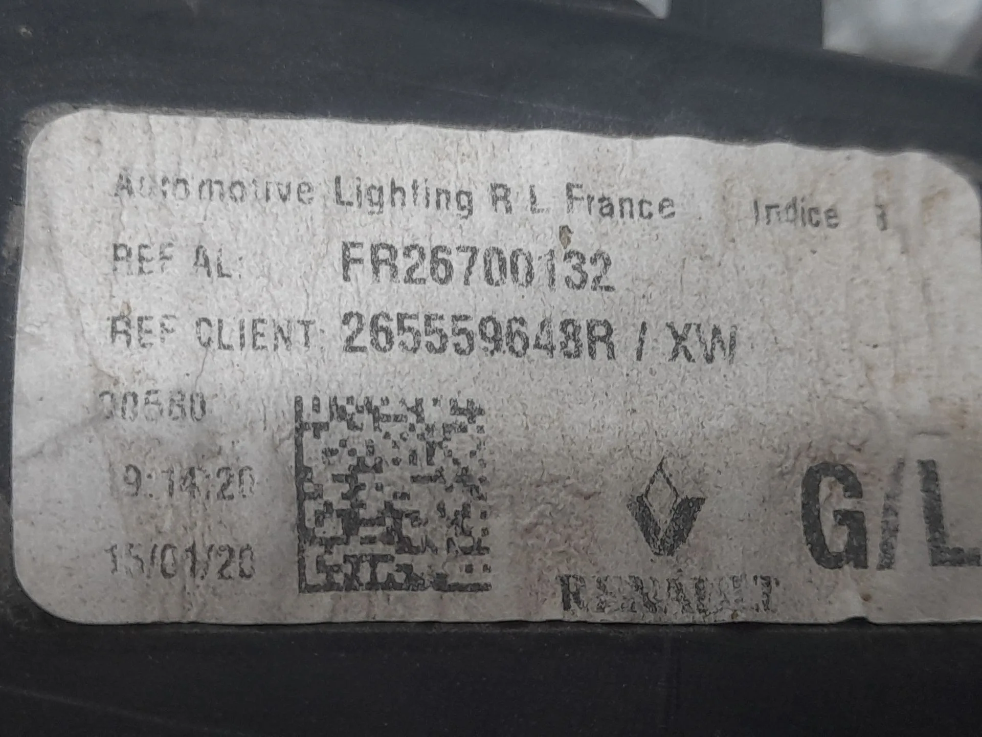 Piloto Trasero Izquierdo Interior para Renault Megane Iv Sport Tourer (K9A/M/N_)