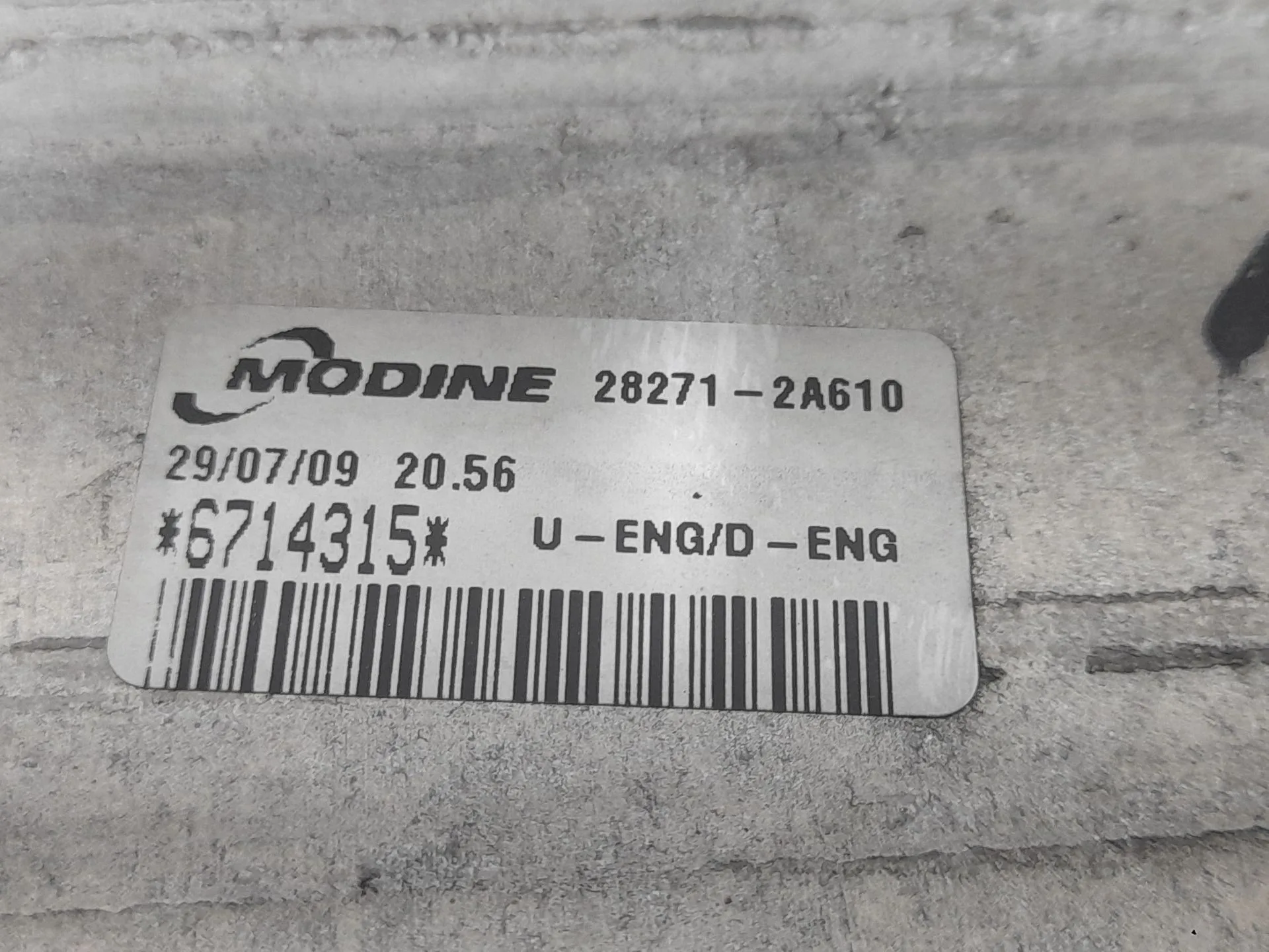 Intercooler para Hyundai I30 (Fd)