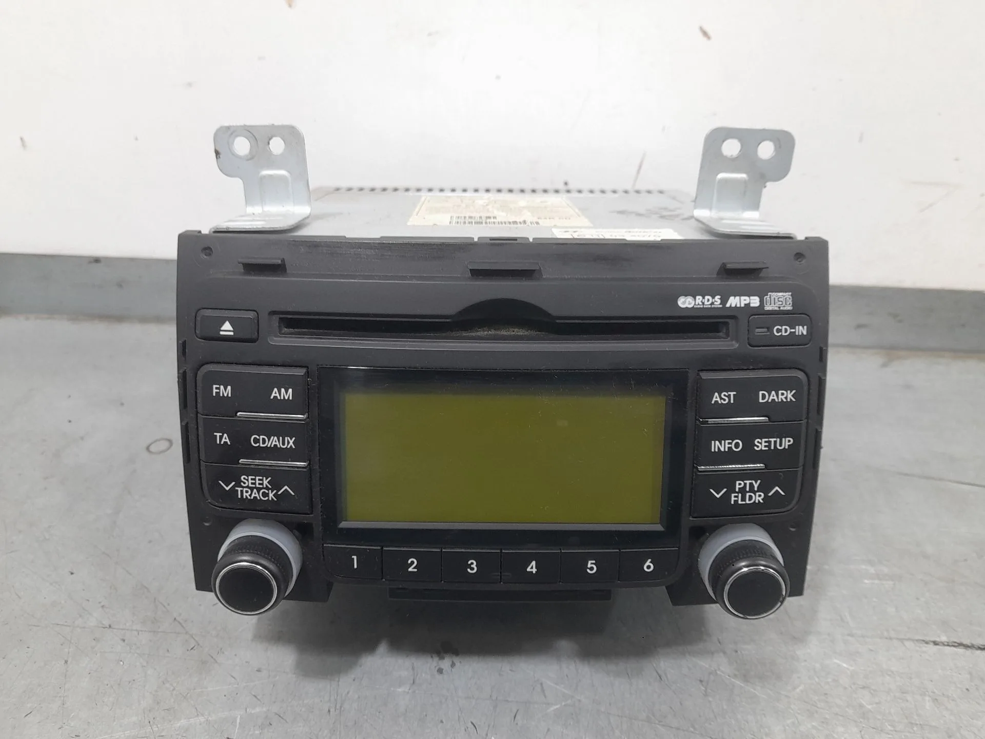 Sistema Audio / Radio Cd para Hyundai I30 (Fd)