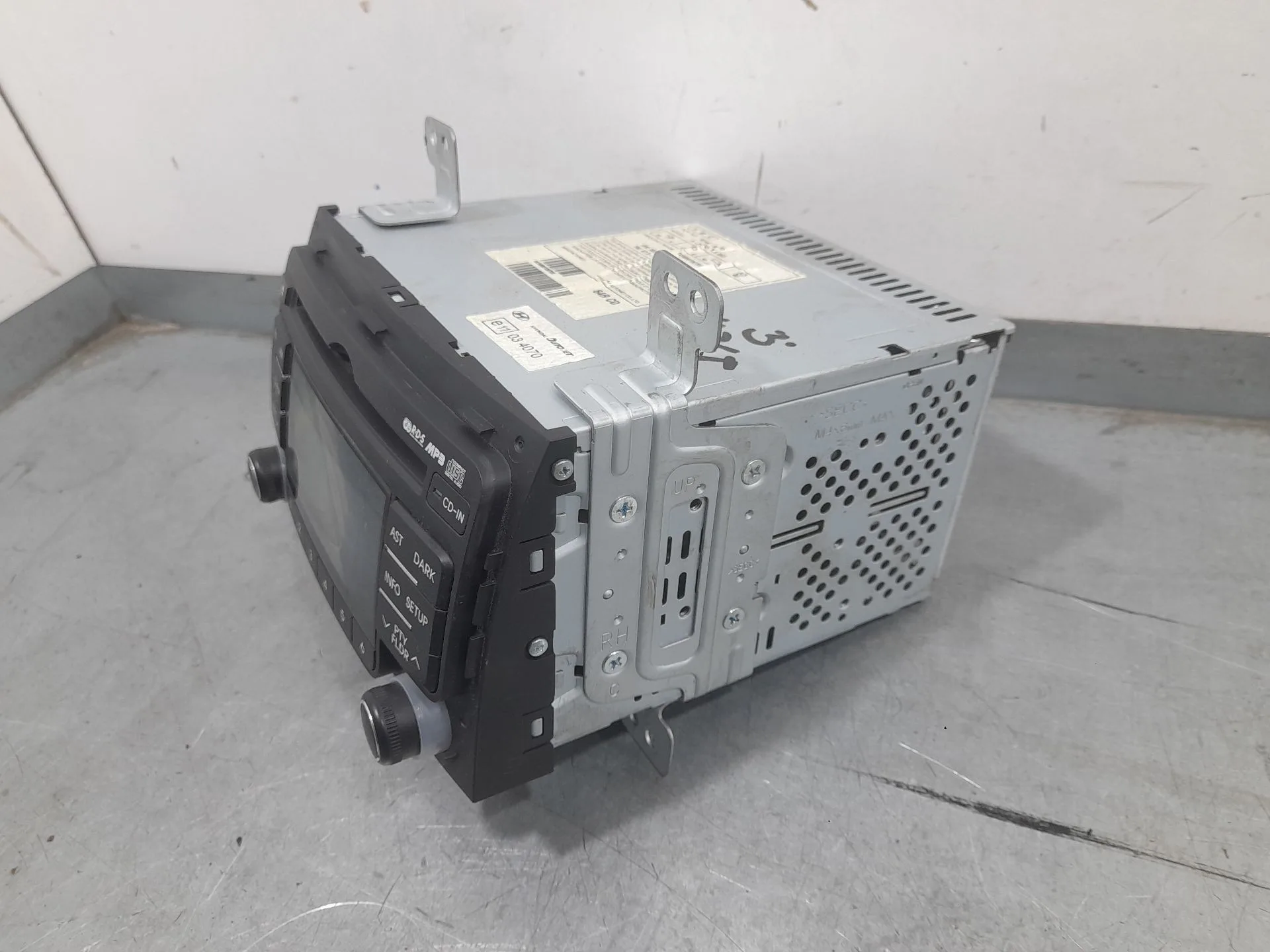 Sistema Audio / Radio Cd para Hyundai I30 (Fd)