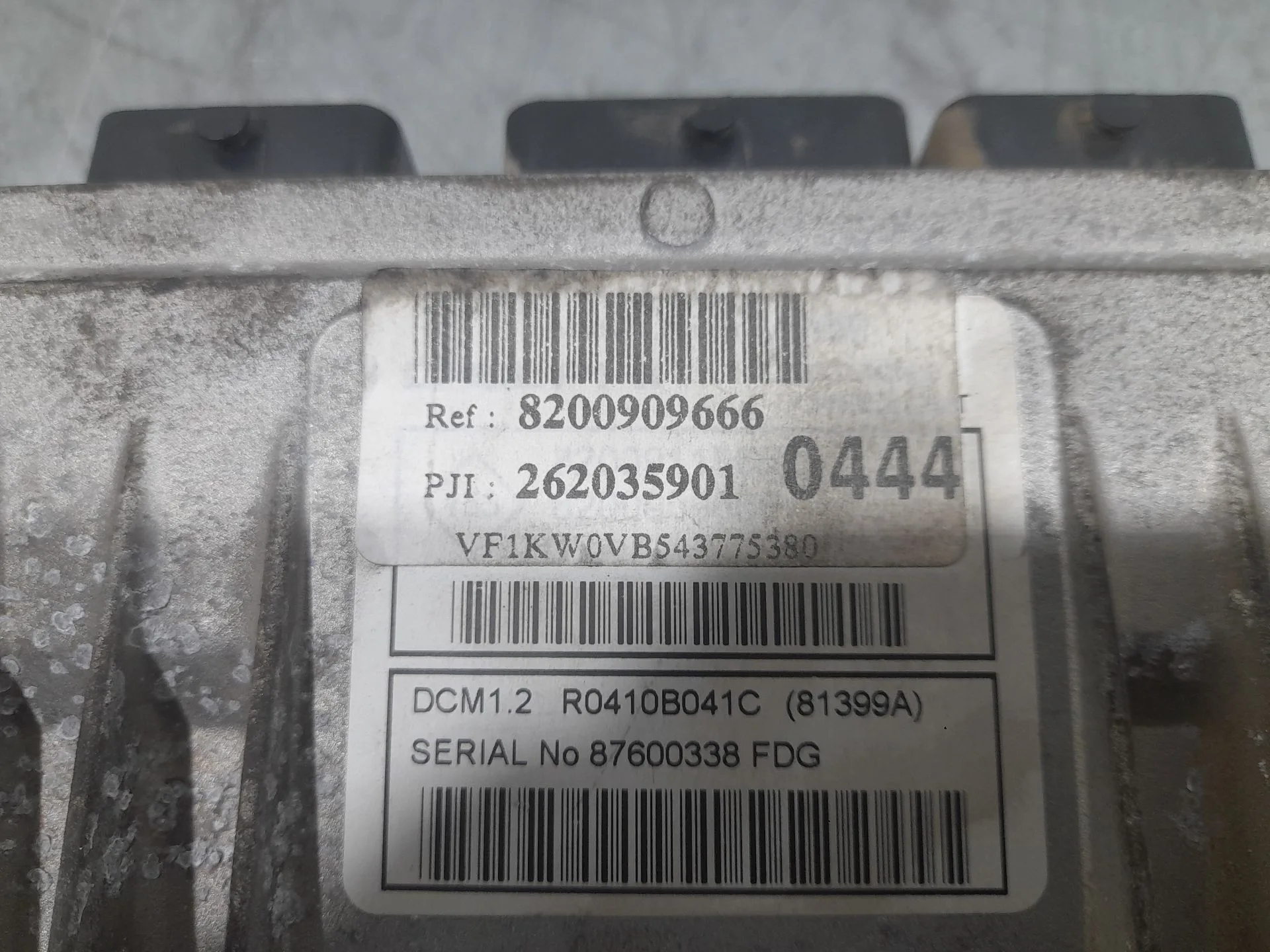 Centralita Motor Uce para Renault Kangoo / Grand Kangoo Ii (Kw0/1_)