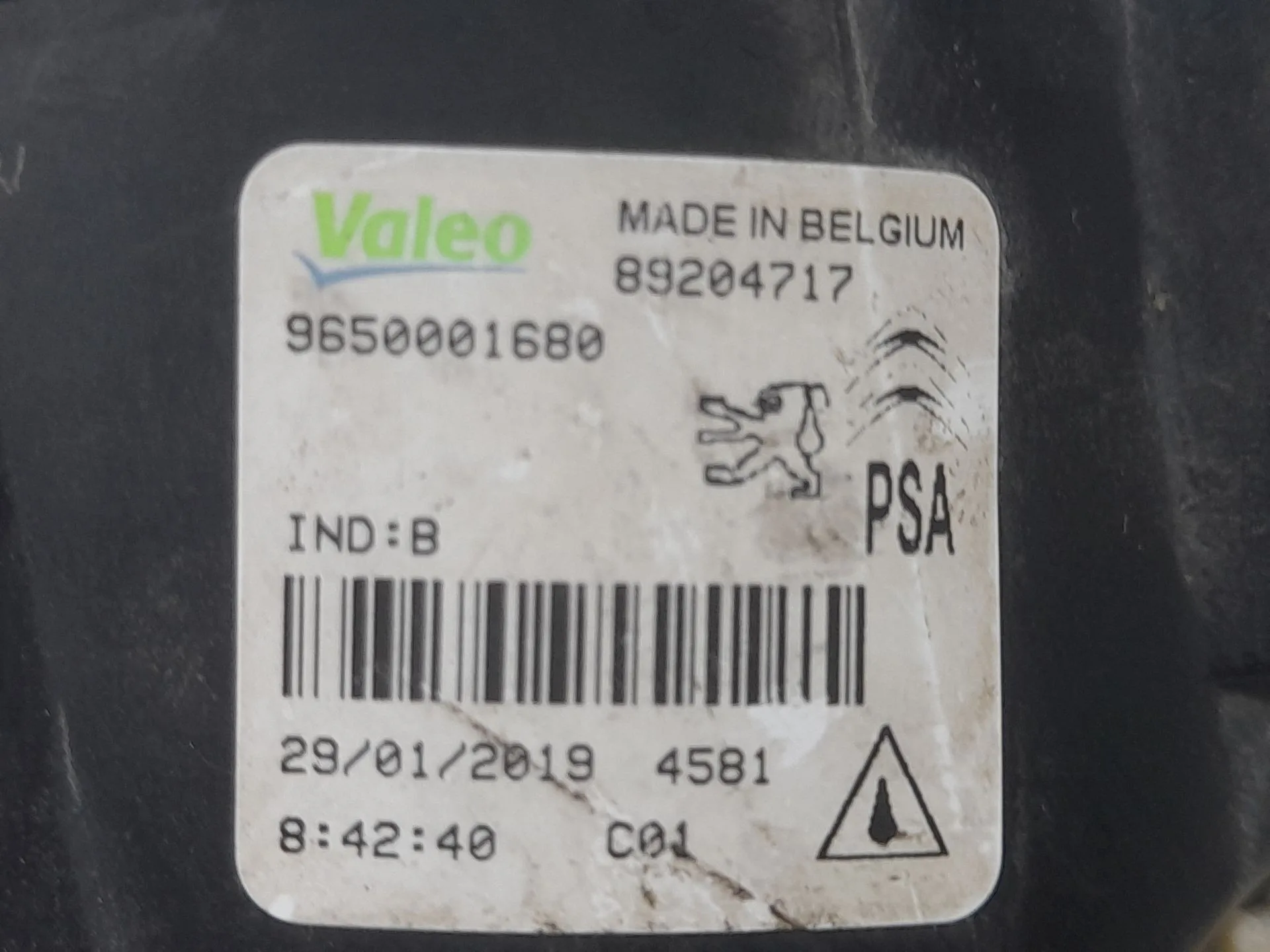 Faro Antiniebla Izquierdo para Peugeot 308 Ii (Lb_, Lp_, Lw_, Lh_, L3_)
