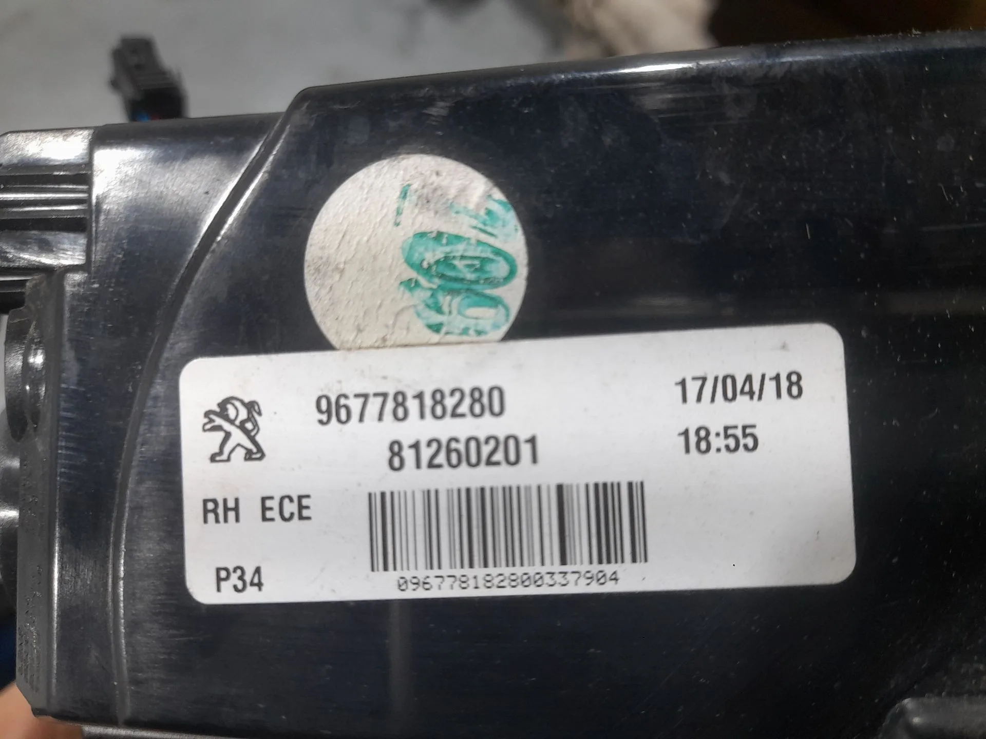 Piloto Trasero Derecho Interior para Peugeot 308 Ii (Lb_, Lp_, Lw_, Lh_, L3_)