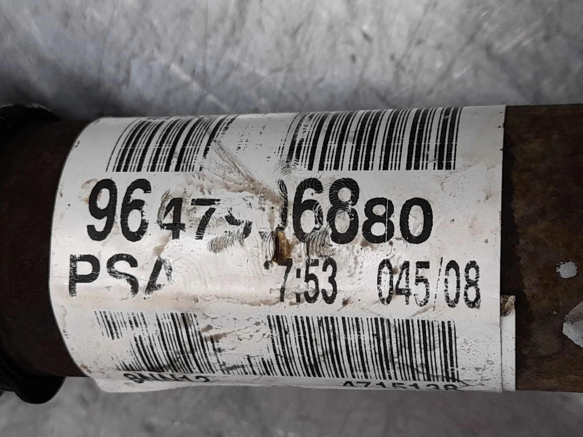 Transmision Delantera Izquierda para Peugeot 407 (6D_)